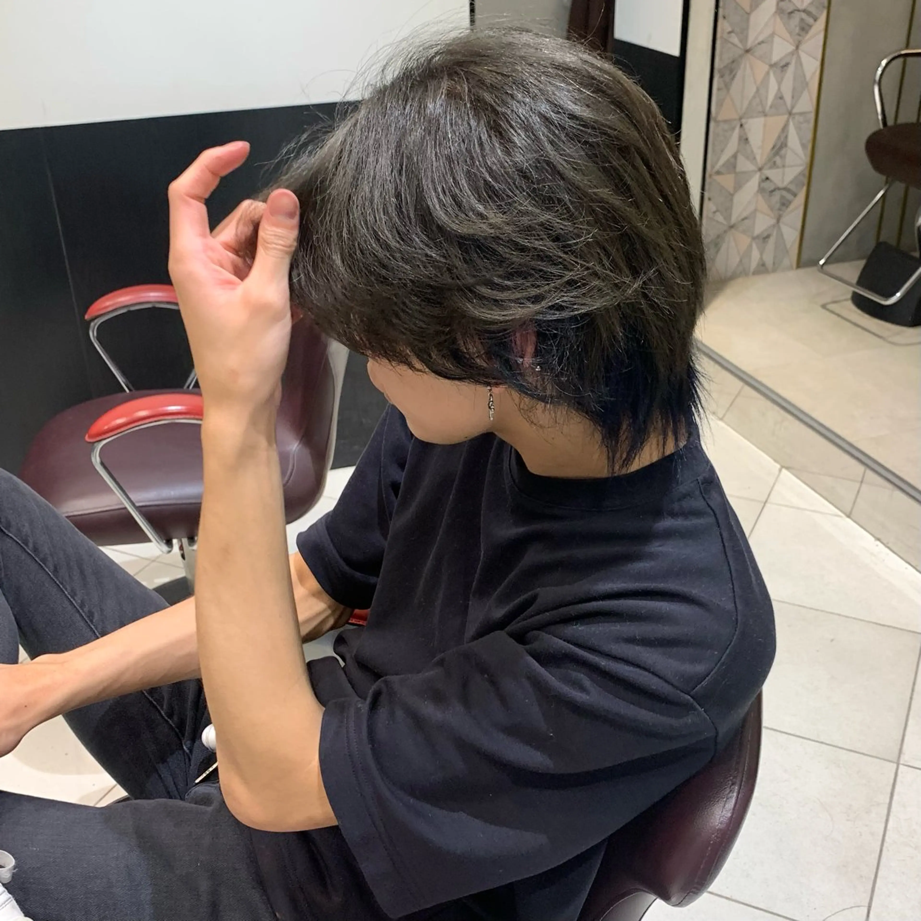 メンズカット✂️💙炭酸シャンプーの写真