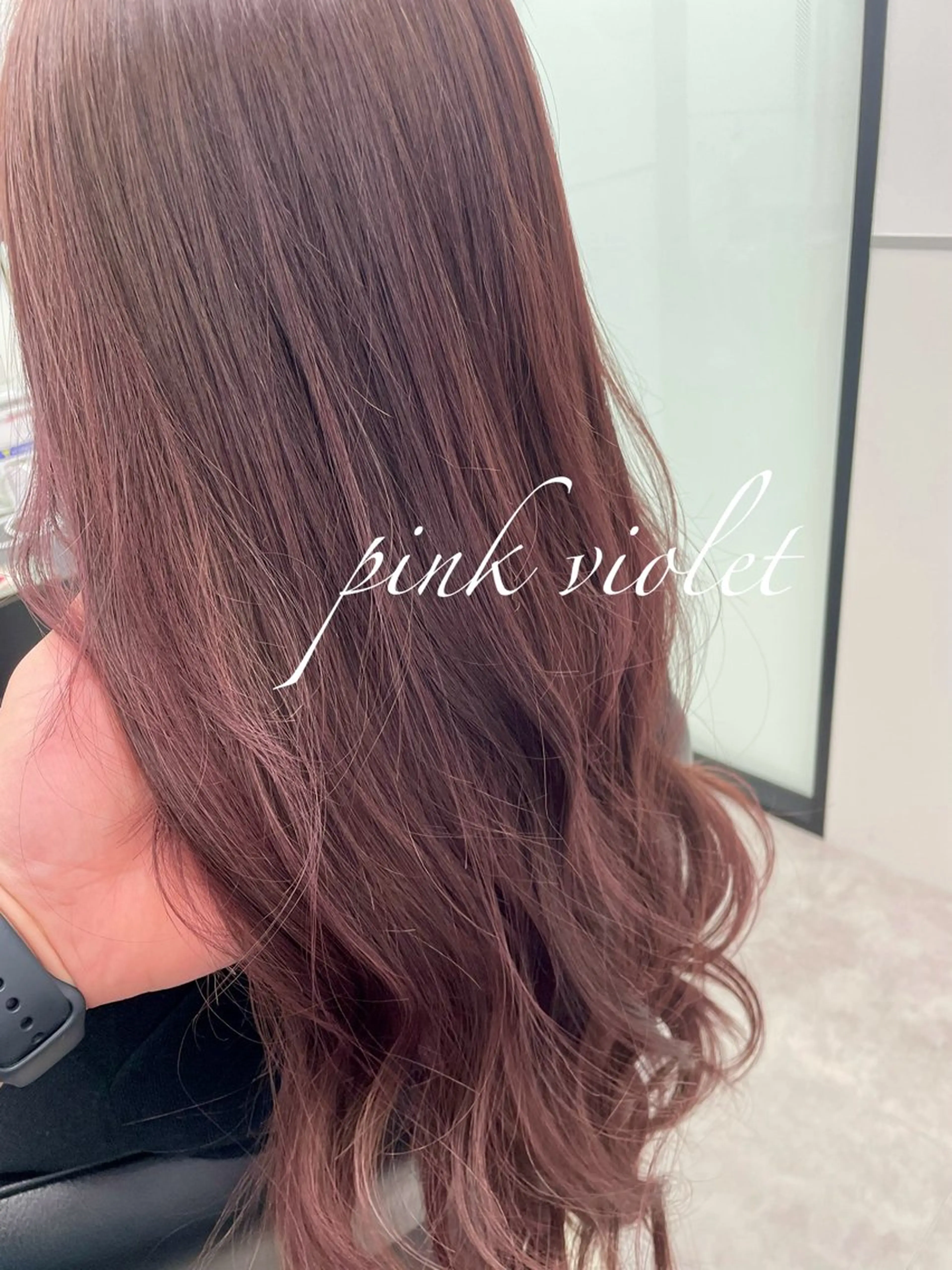 ミディアム カラー カット ヘアカラー トリートメント 💗艶々💗極潤カラ ー⭐️AYAKIのヘアスタイル