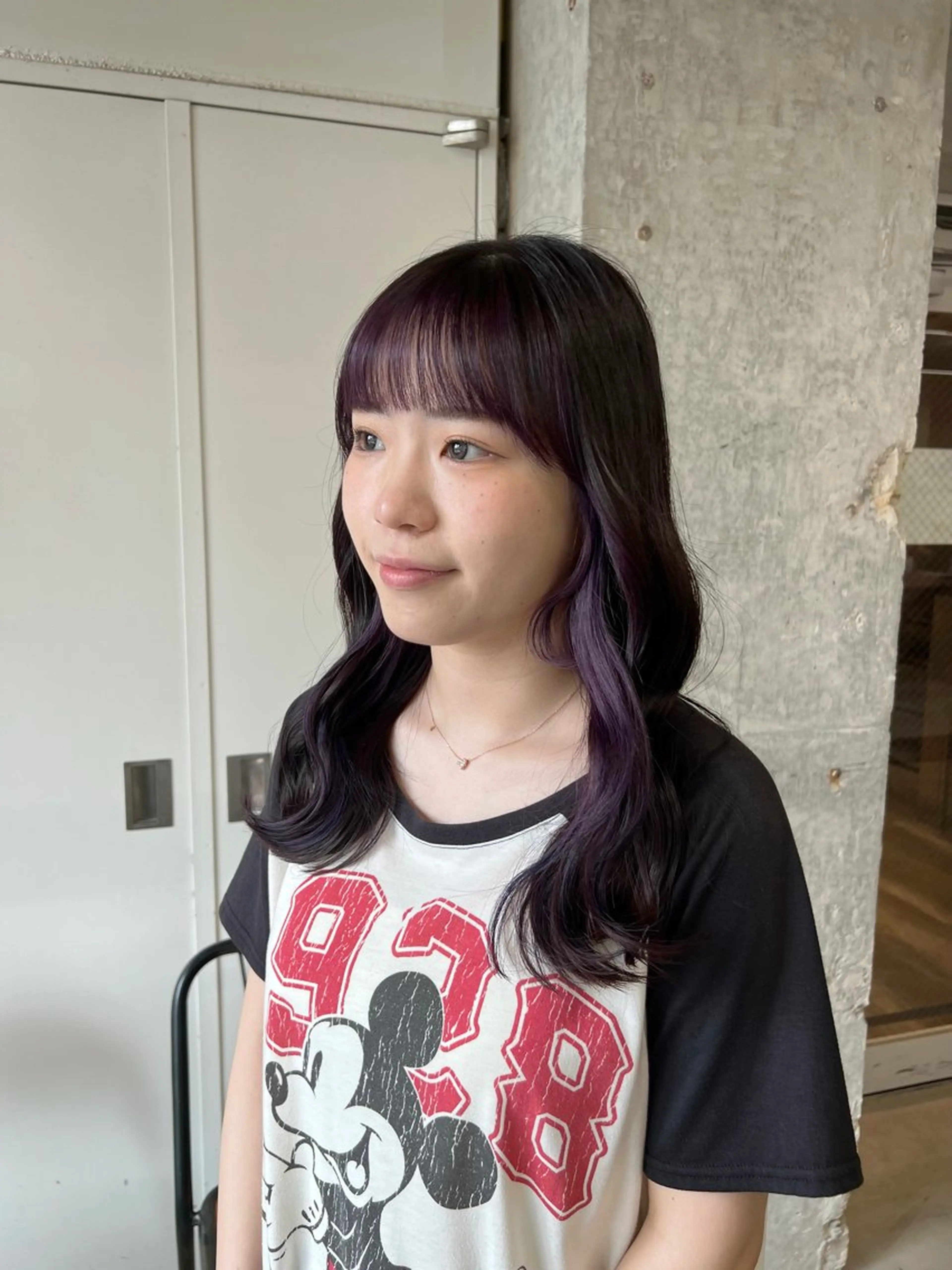 ロング カラー era所属・azumi/ボブ/暖 色/オリーブ/縮毛のヘアスタイル