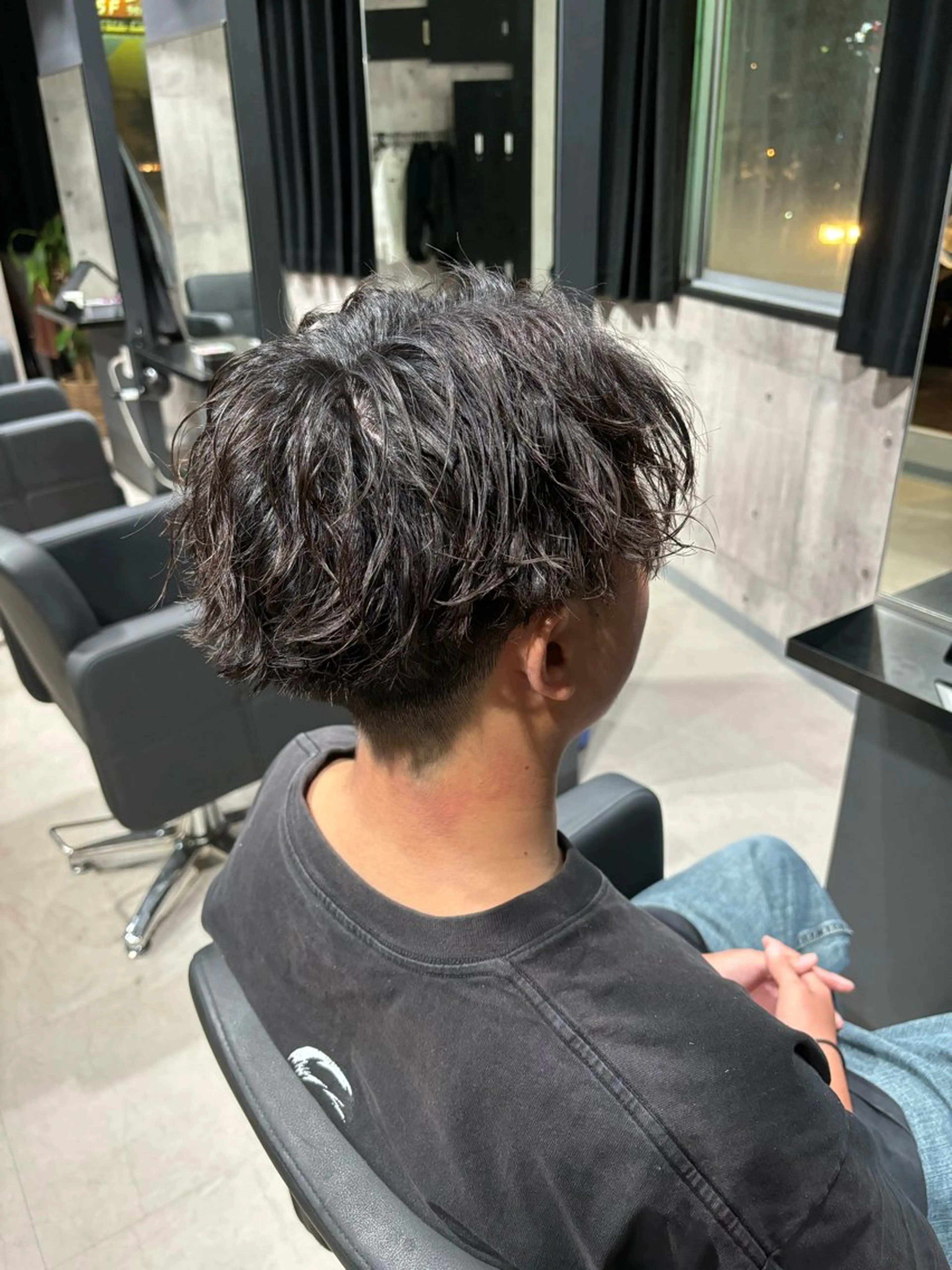 パーマ メンズ メンズパーマ ツイストスパイラルパーマ スパイラルパーマ _white【京橋店】所属・_WHITE / KENTOのヘアスタイル