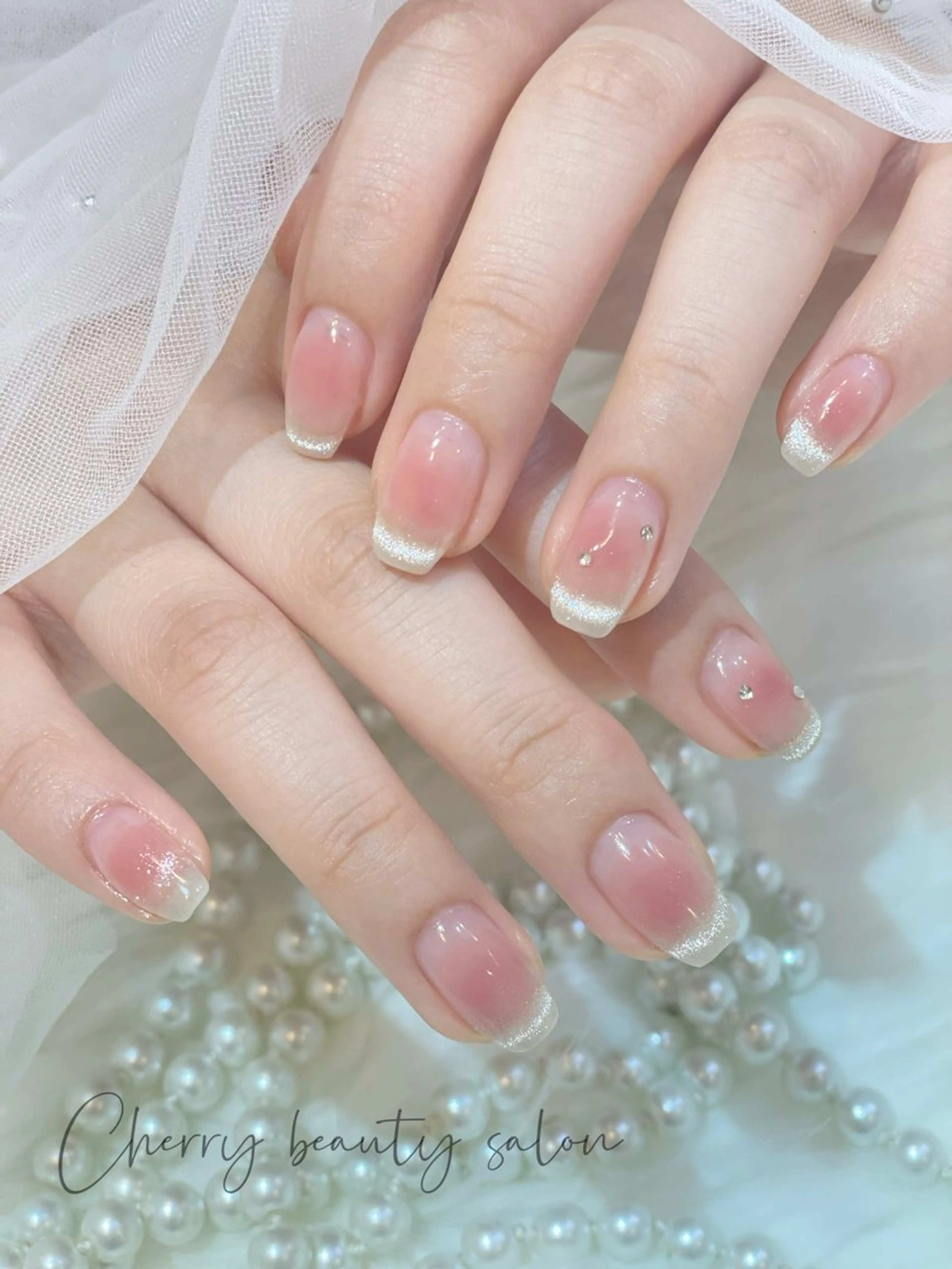ネイル ハンドネイル ハンドケア SAKURA 🍒のネイルデザイン