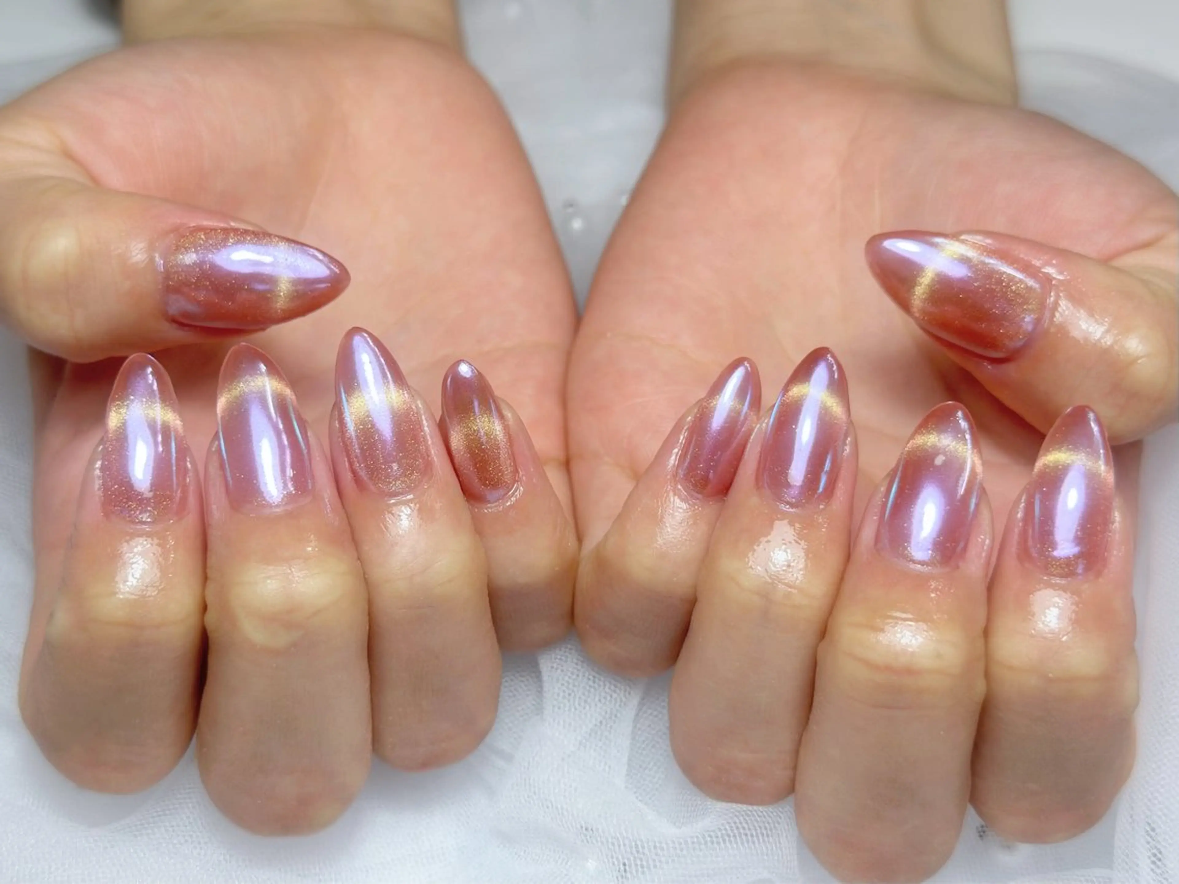 ネイル 【パラジェル・フィルイン】Nailsalon　Merci東中野所属・Merci shigaのネイルデザイン