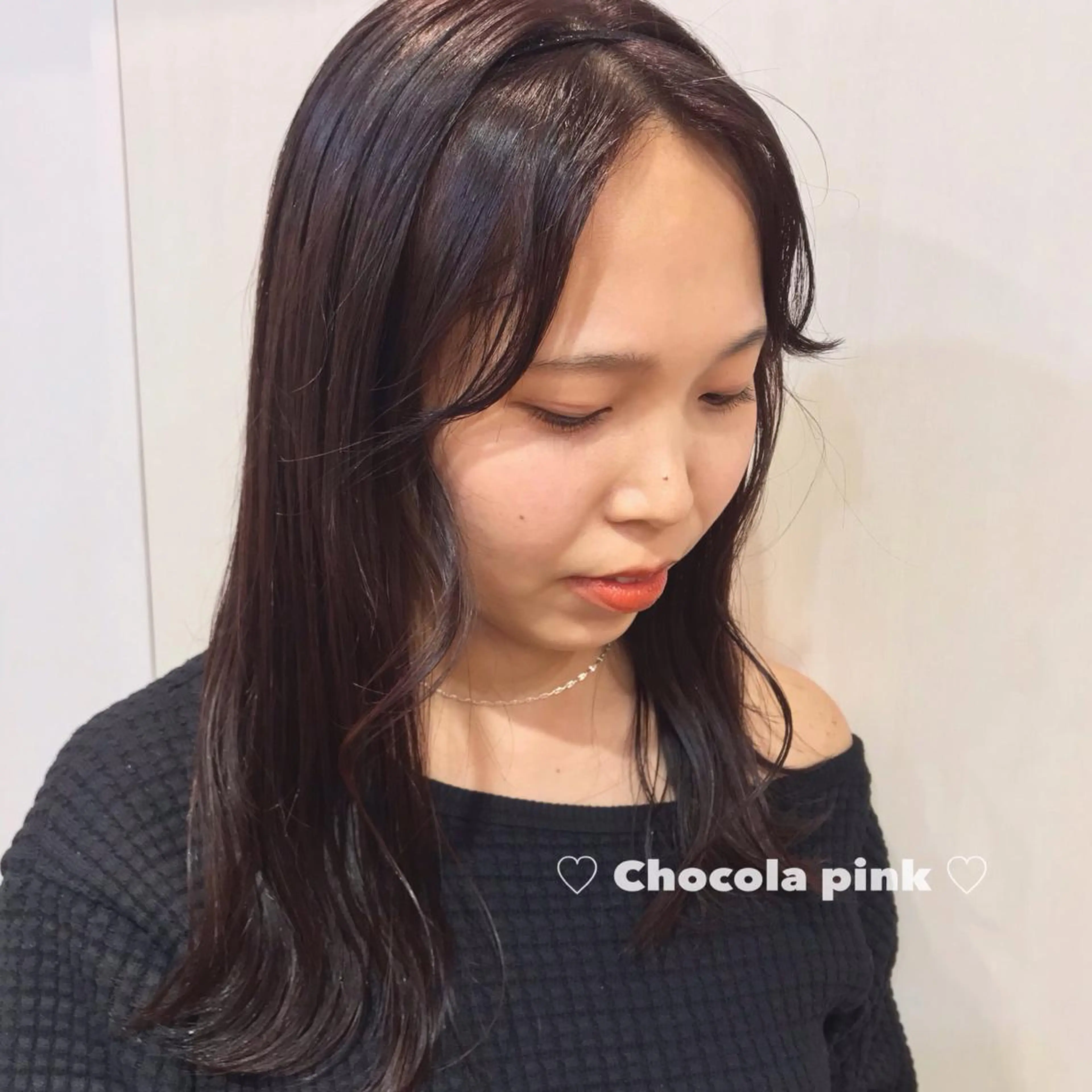 セミロング ブリーチなしカラー ダブルカラーエクステのヘアスタイル