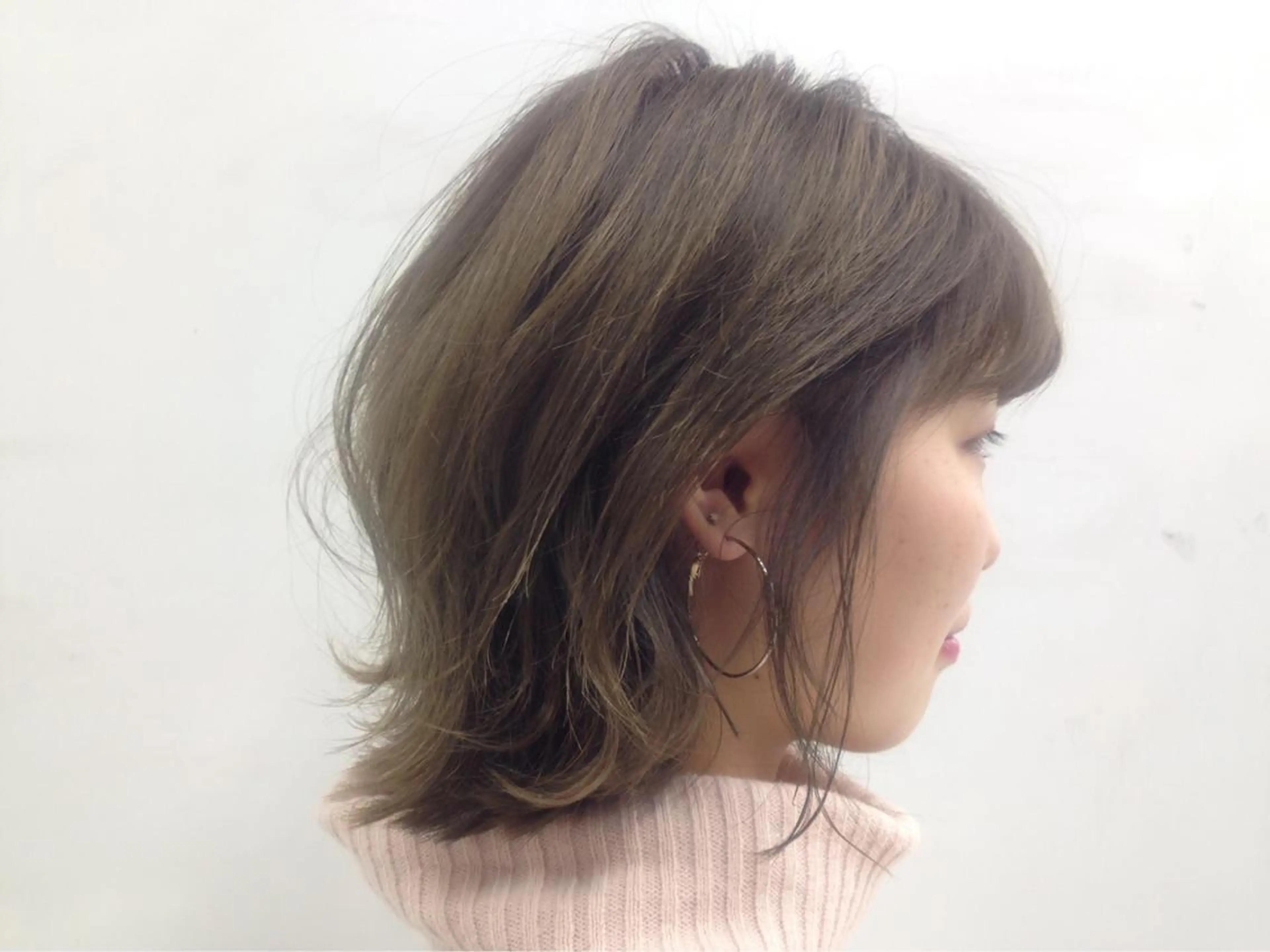 ショート 韓国ヘアカラー/ 室岡　咲希のヘアスタイル