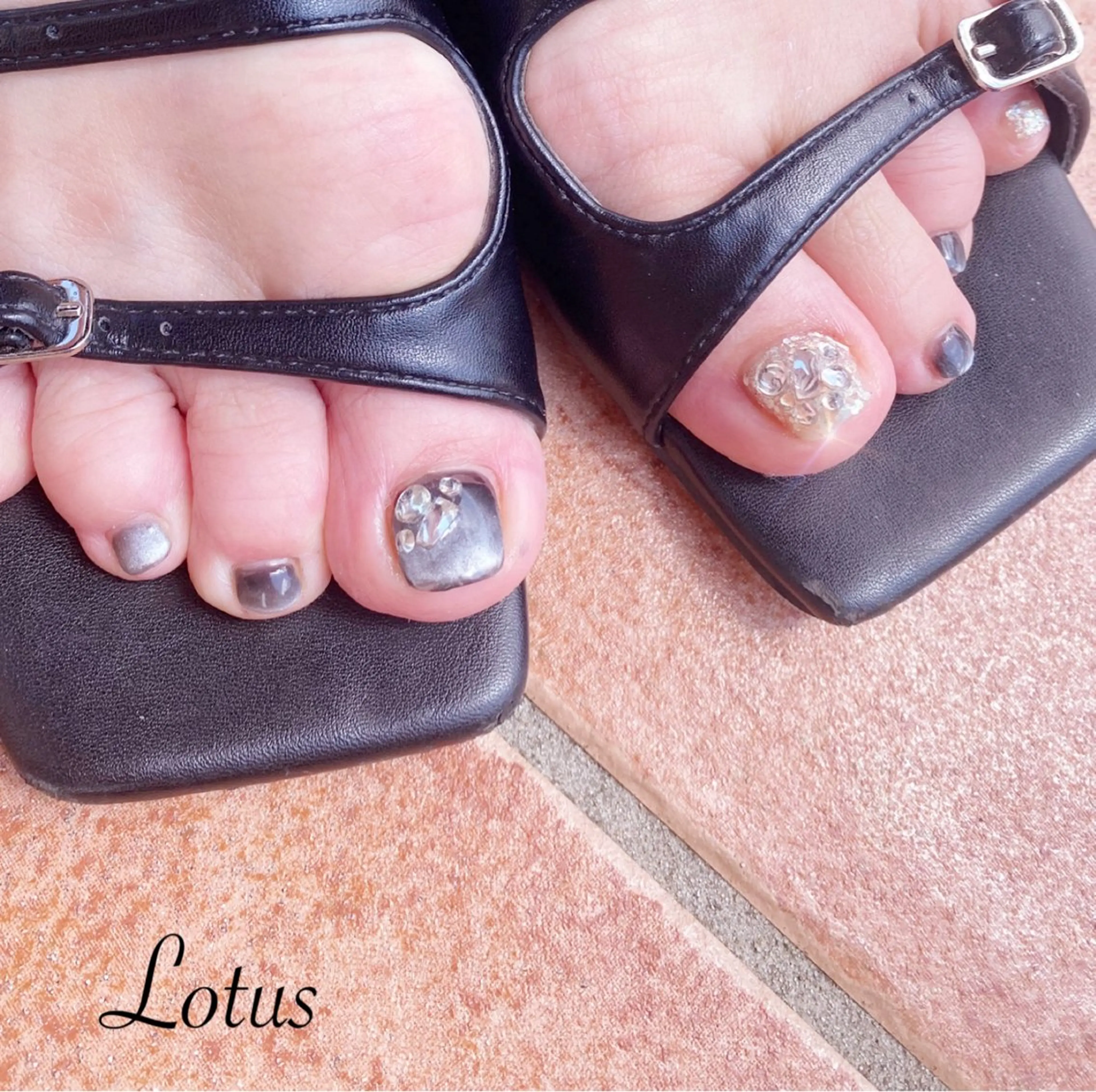 ネイル ハンドネイル フットネイル ネイル＆脱毛 Lotus🌸のネイルデザイン