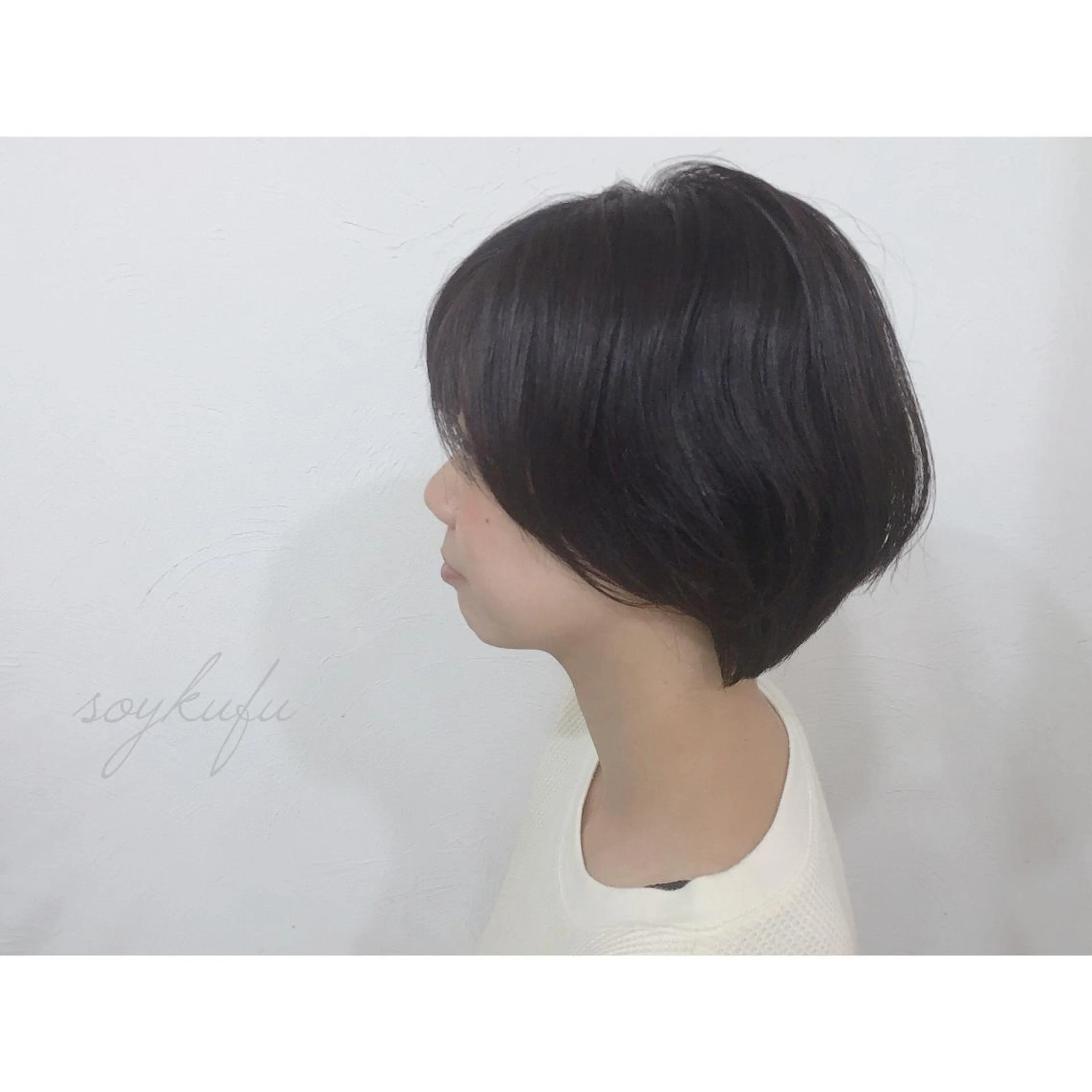 ショート 顔周りカット レイヤーカット ショートヘア 【今だけブリーチ 限定価格💕】すみのヘアスタイル