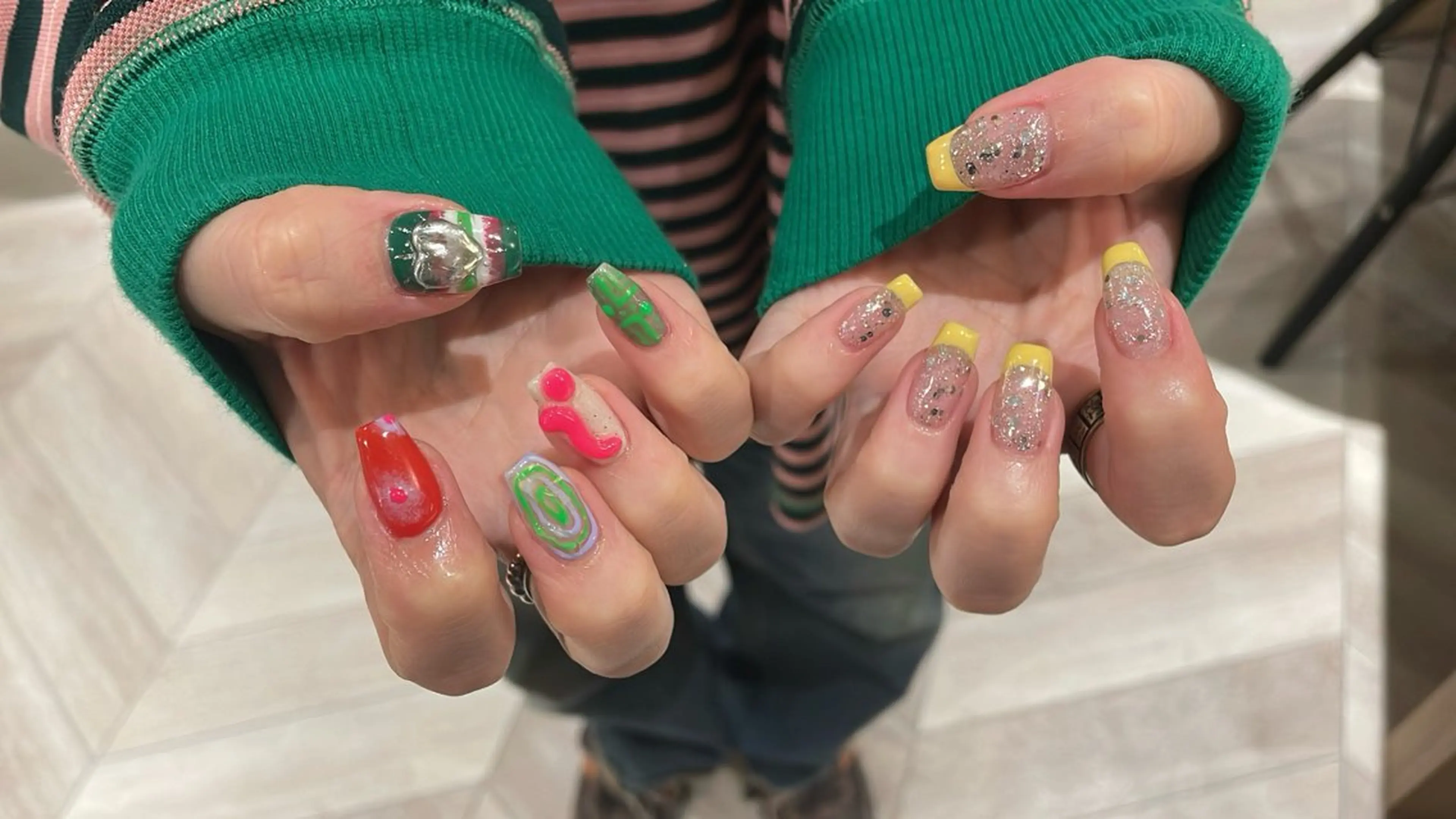 ネイル share salon muu -neu-所属・neu-ﾉｲ- /chieのネイルデザイン