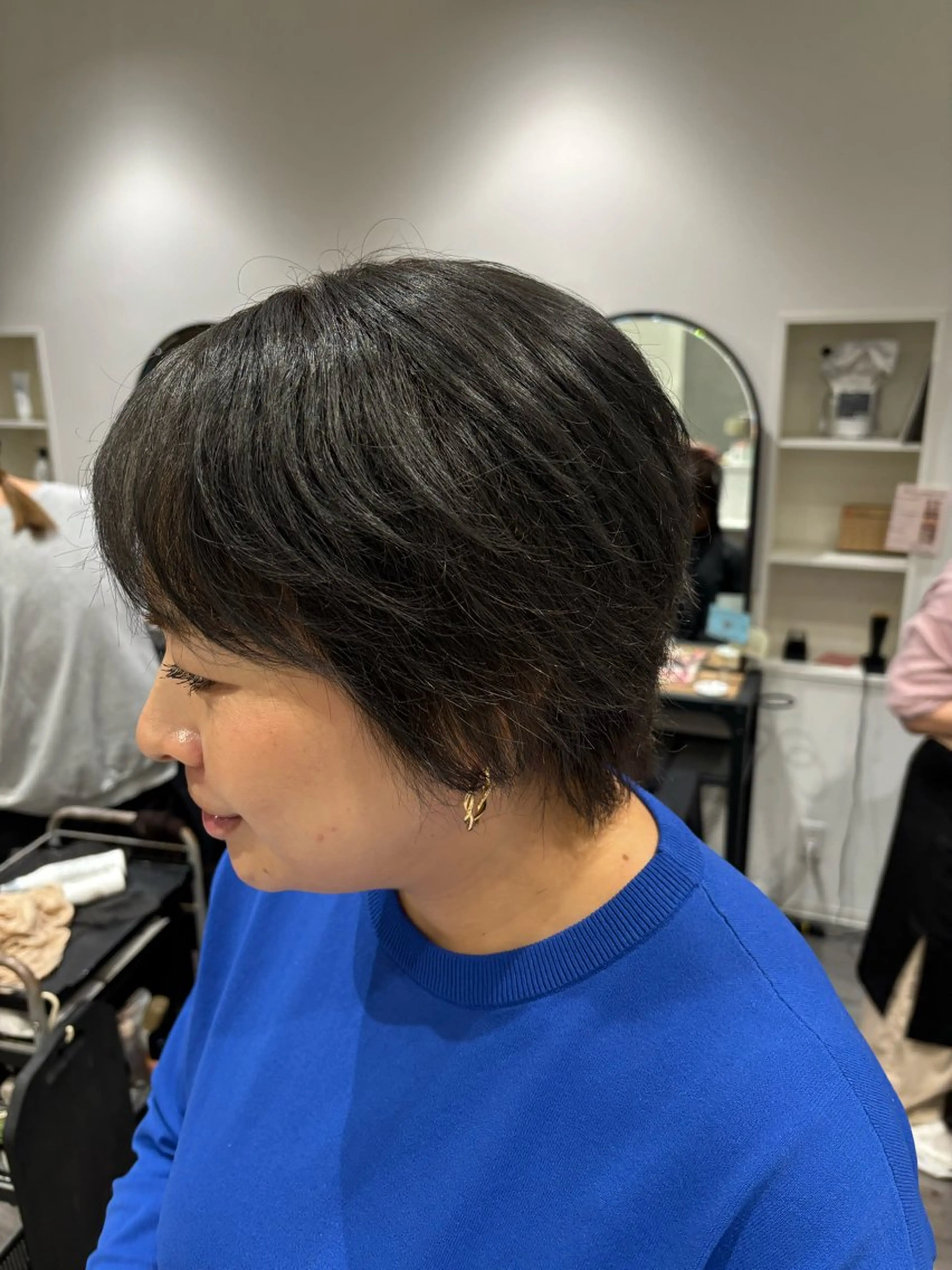 カラー グレージュ cocotte宜喜 弘希のヘアスタイル