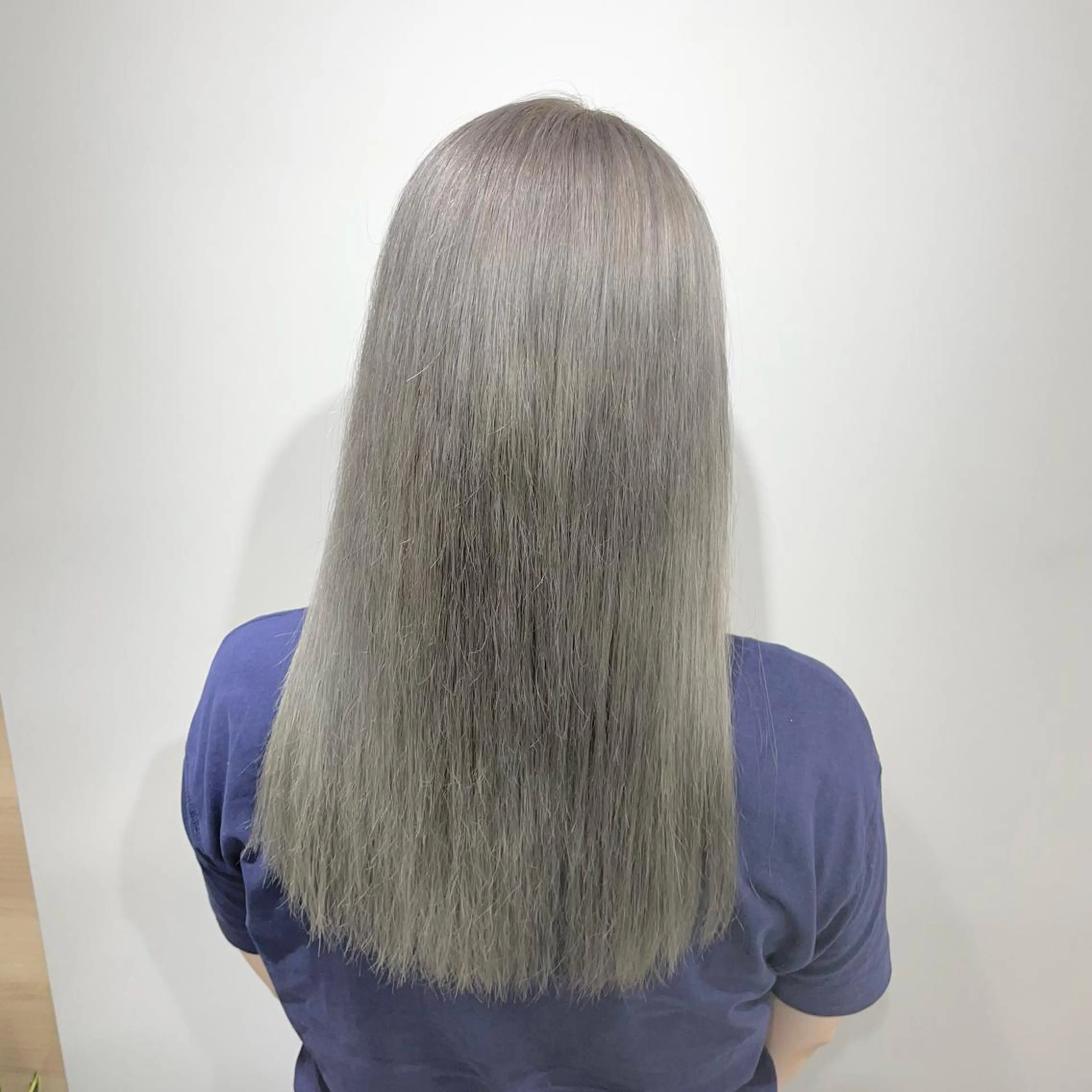 ロング カラー ヘアカラー トリートメント ヘアセット 💎門奈💎髪質改善 /透明感カラーのヘアスタイル