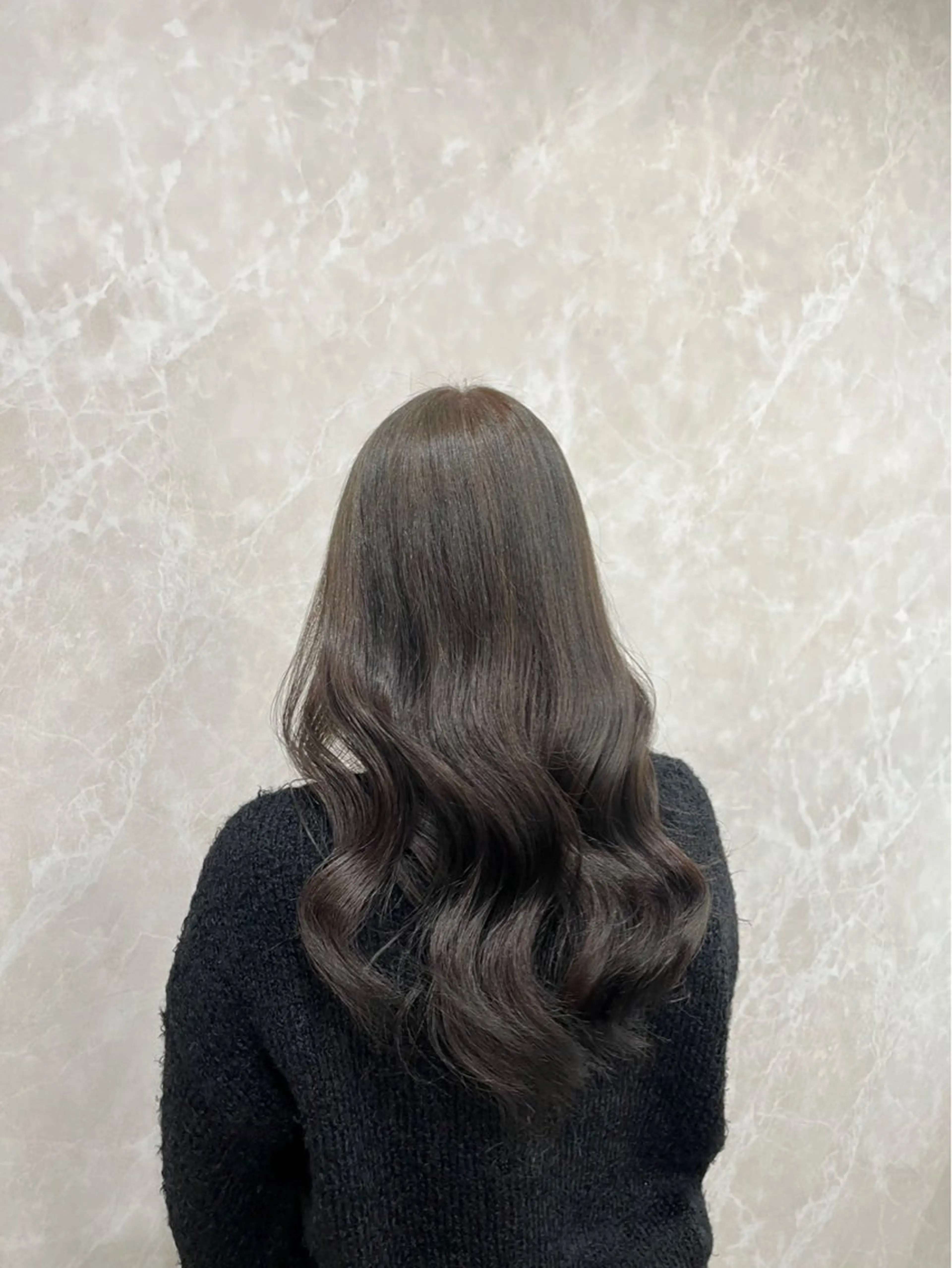 セミロング カラー ヘアカラー ilu by  Atmos所属・近藤 叶大のヘアスタイル