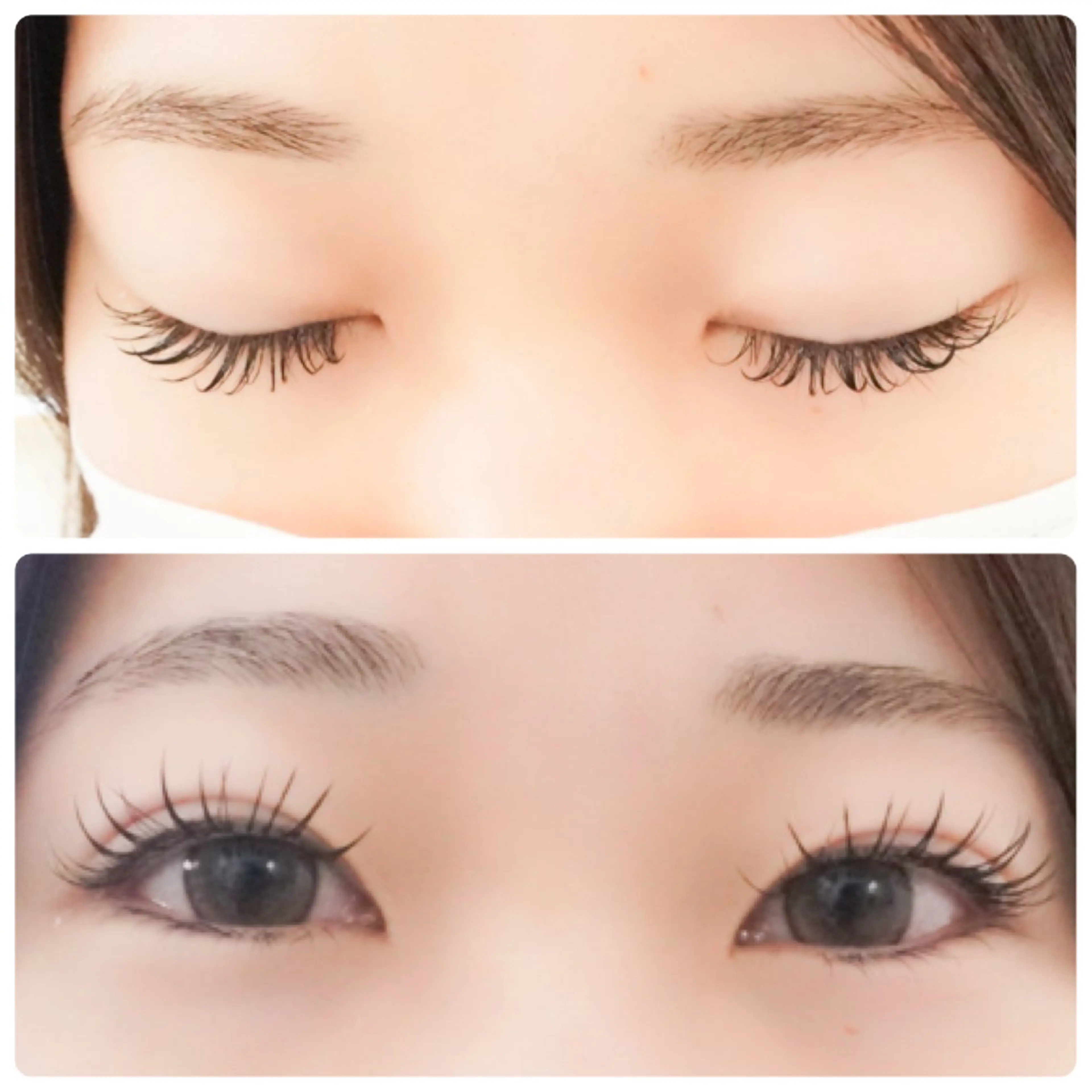 マツエク・マツパ フラットラッシュ SOIGNER袋井店所属・KITAMURA .のマツエク・マツパデザイン