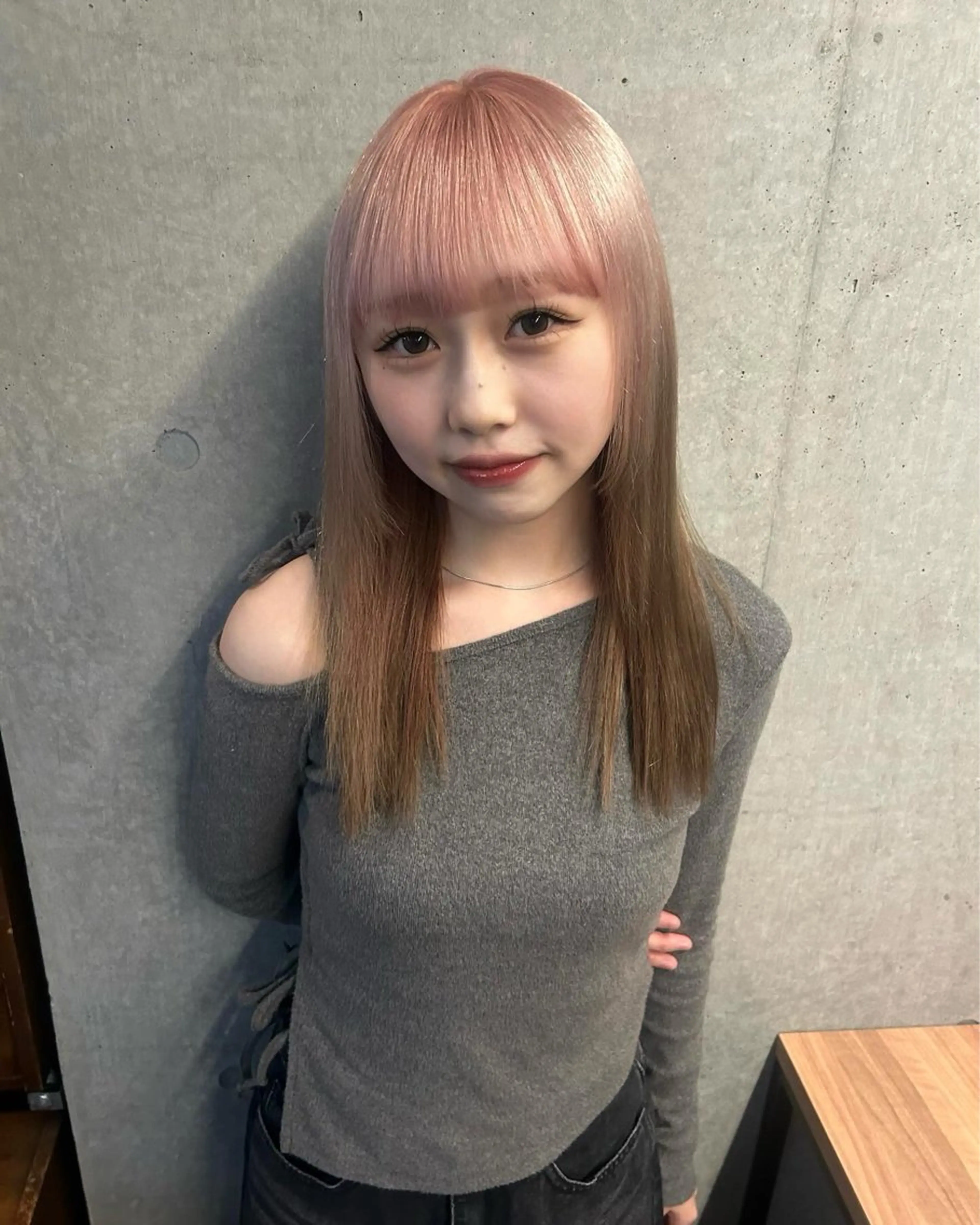 ロング カラー ヘアカラー ルーツカラー/暖色カ ラー/EMIRI🍀のヘアスタイル