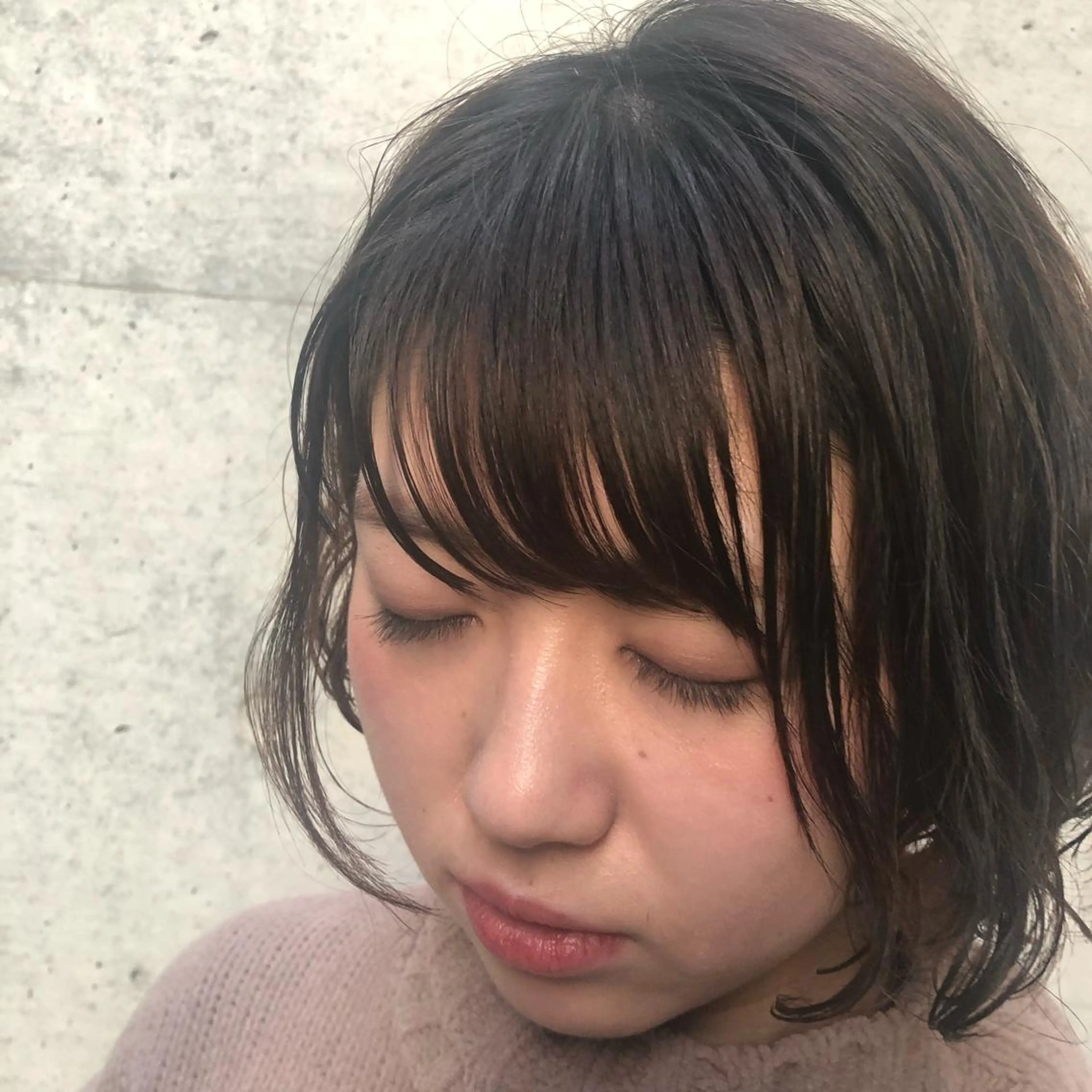 ミディアム カラー パーマ ヘアアレンジ ミディアムパーマ トリートメント apish aoyama所属・武 愛子の眉毛・アイブロウイメージ