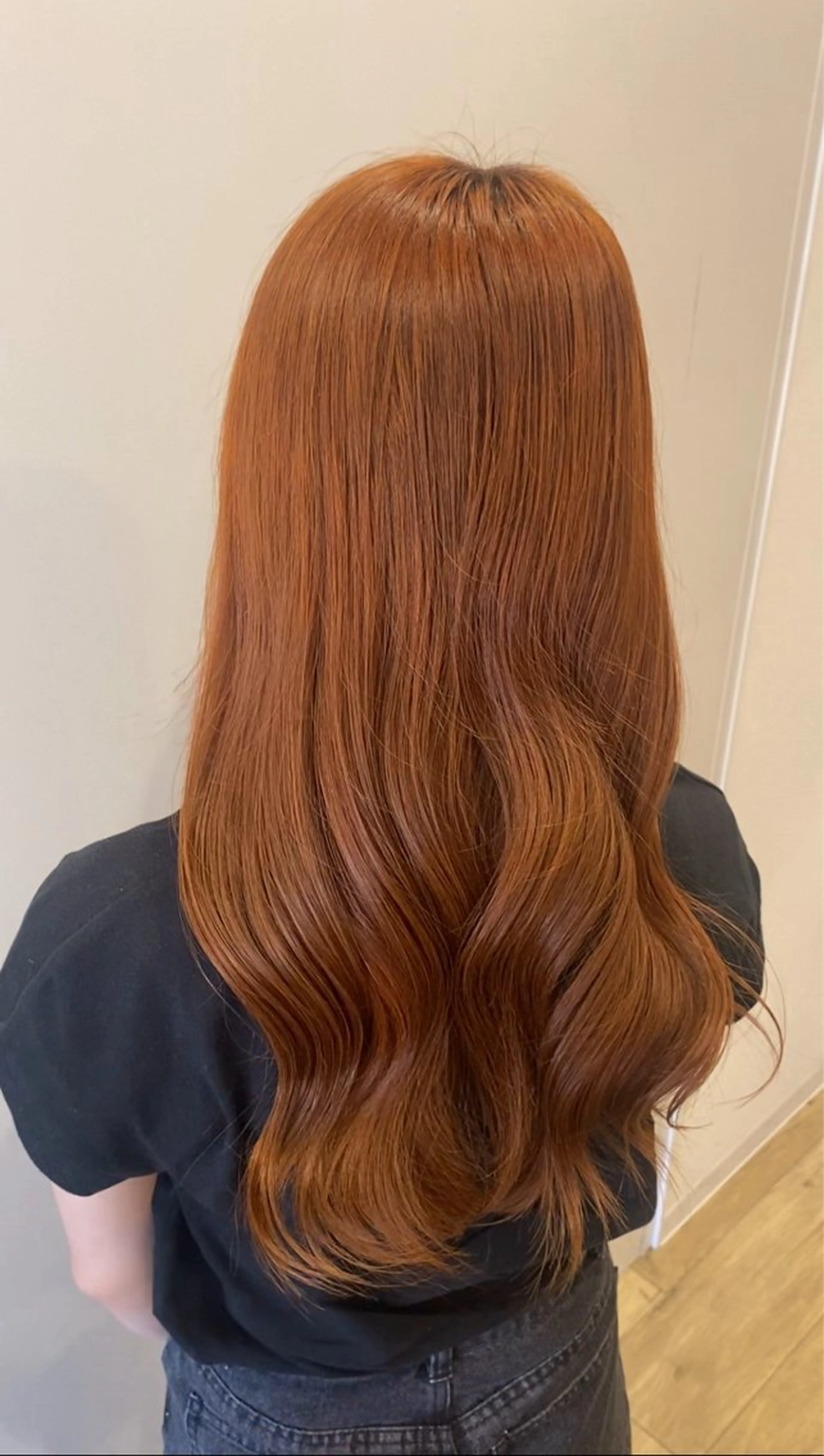 ロング ヘアカラー トリートメント シマダ アミのヘアスタイル
