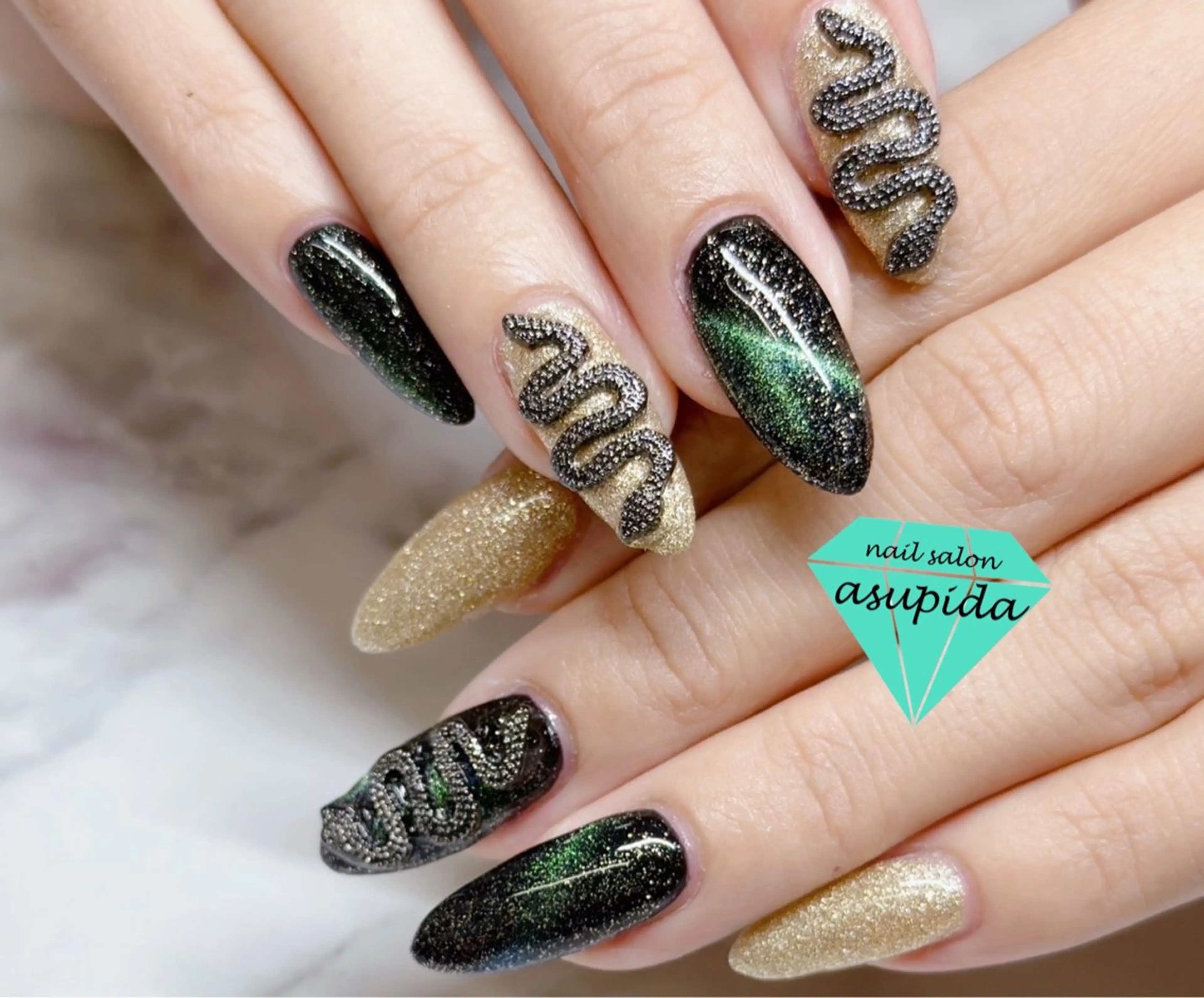 ネイル ハンドネイル nailsalon asupida所属・nail salon asupidaのネイルデザイン