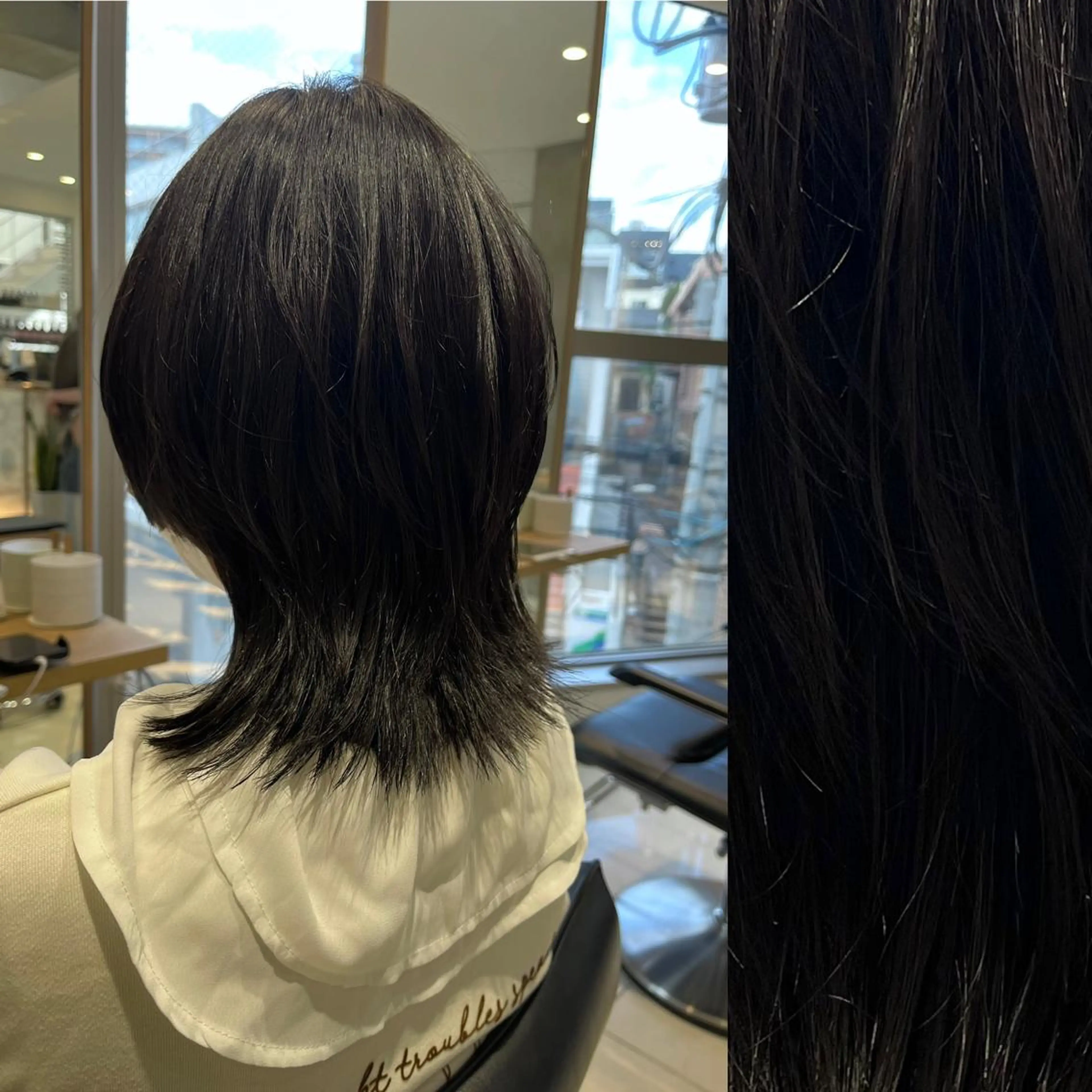 ミディアム ラベンダーベージュ ラベンダーブラウン ピンクブラウン レッドブラウン 顔周りカット stylist ◎RUKI.のヘアスタイル