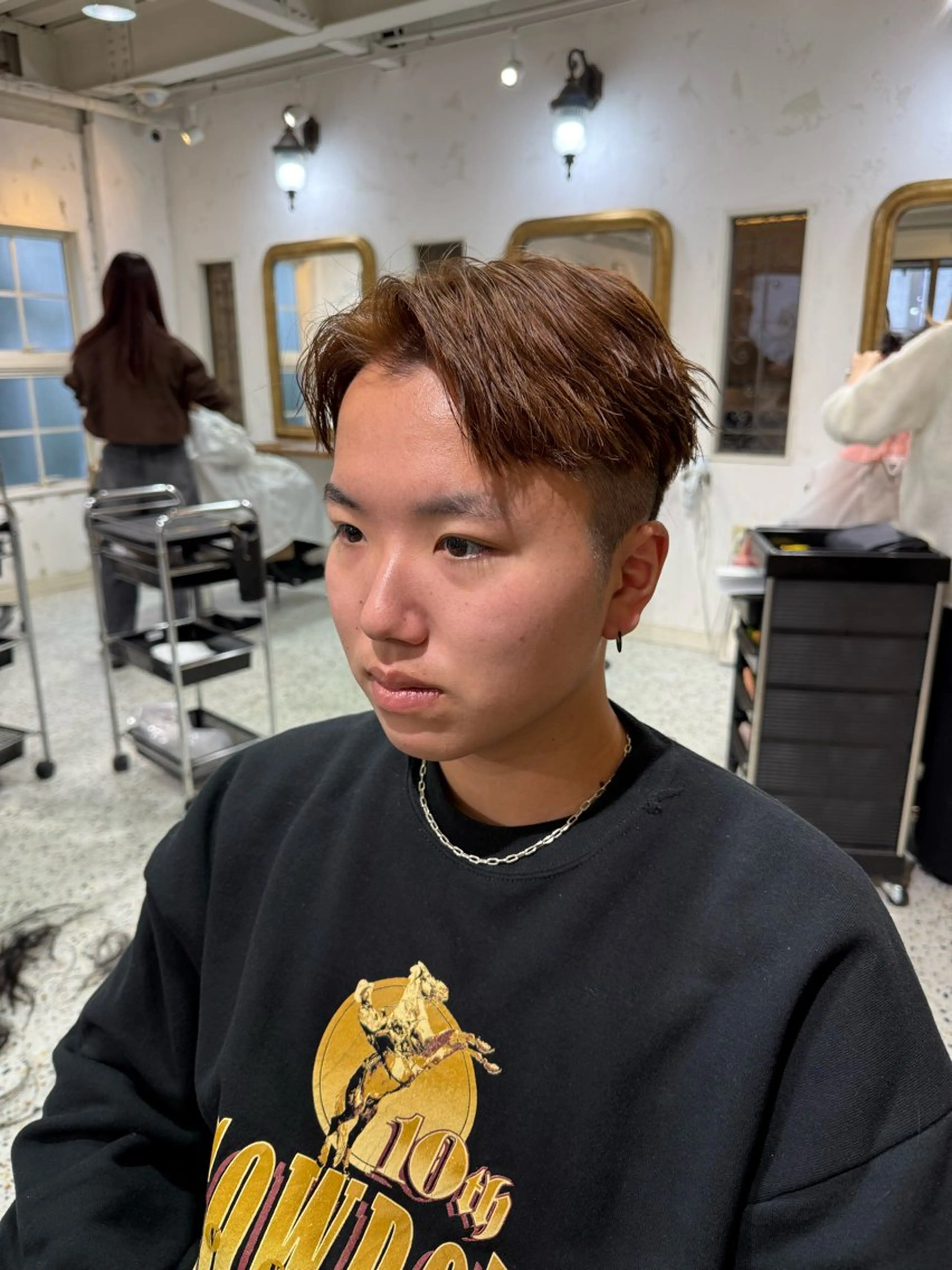 カラー メンズ カット ヘアカラー  ︎︎ 楓のヘアスタイル