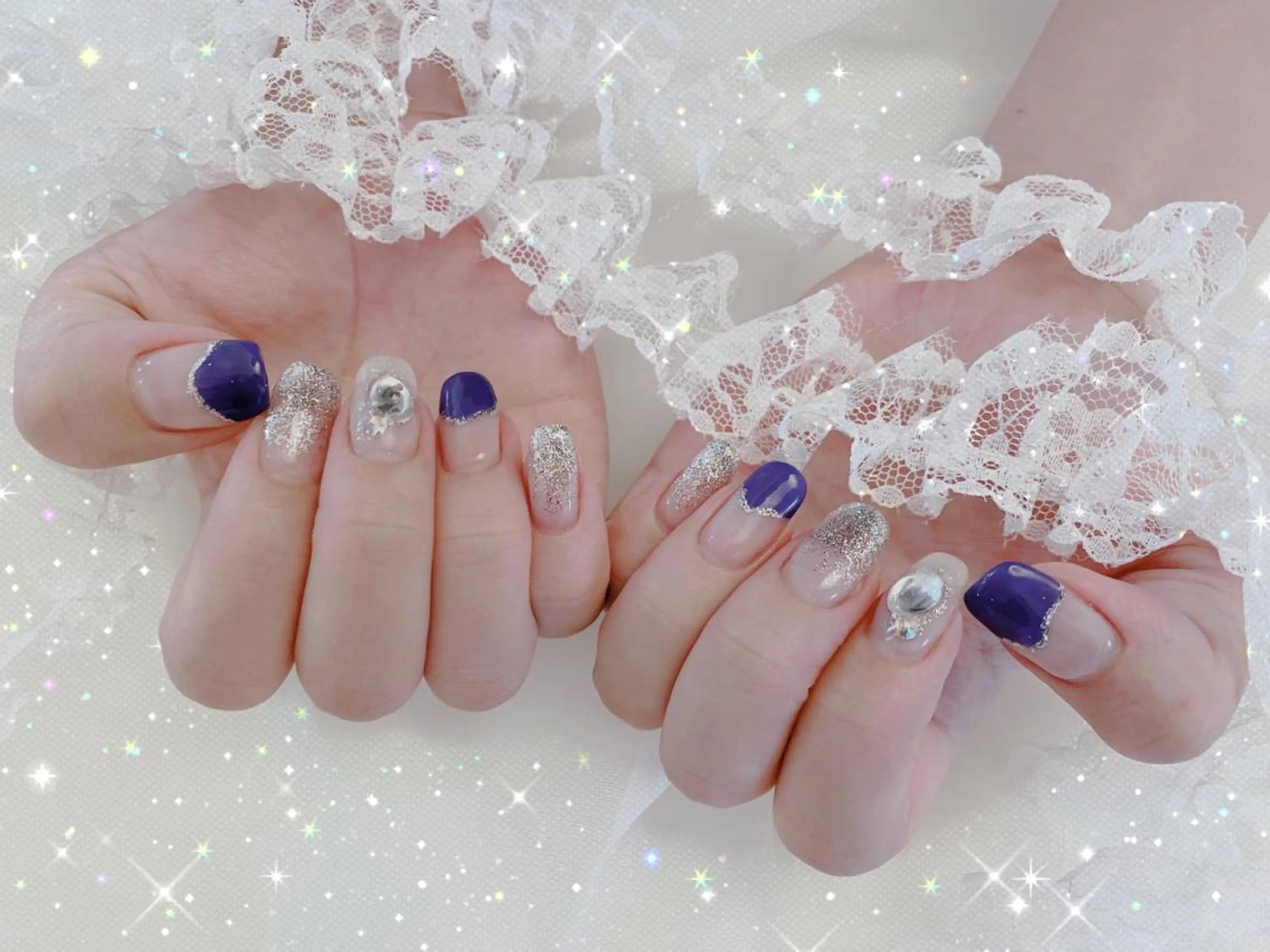 ネイル salon Ange 五反田店所属・アンジュ Sumiのネイルデザイン