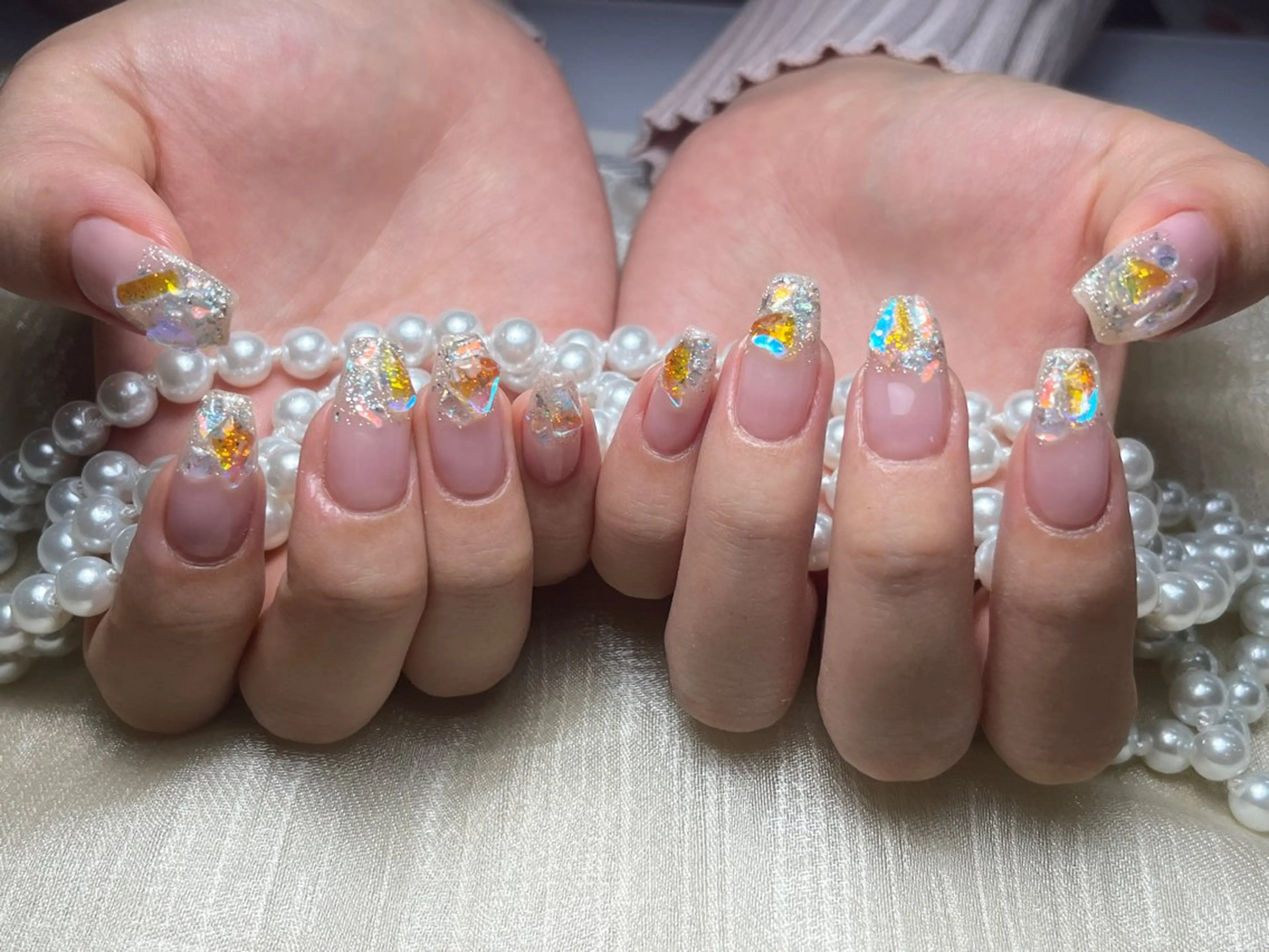 HAND】人気ワンホンネイル¥7280の写真