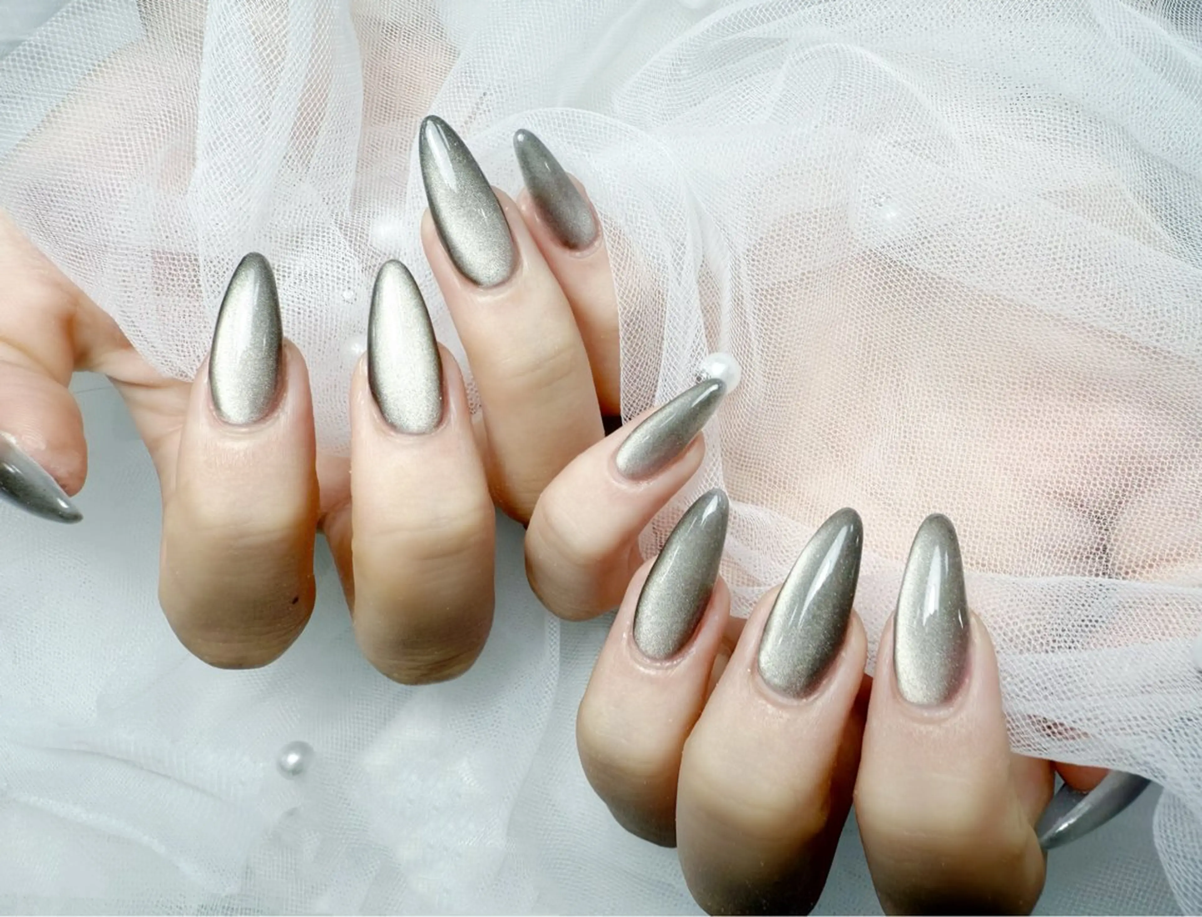 ネイル マグネットネイル スカルプネイル ハンドネイル BondStory nail＆eyelash 栄店所属・BondStory asukaのネイルデザイン