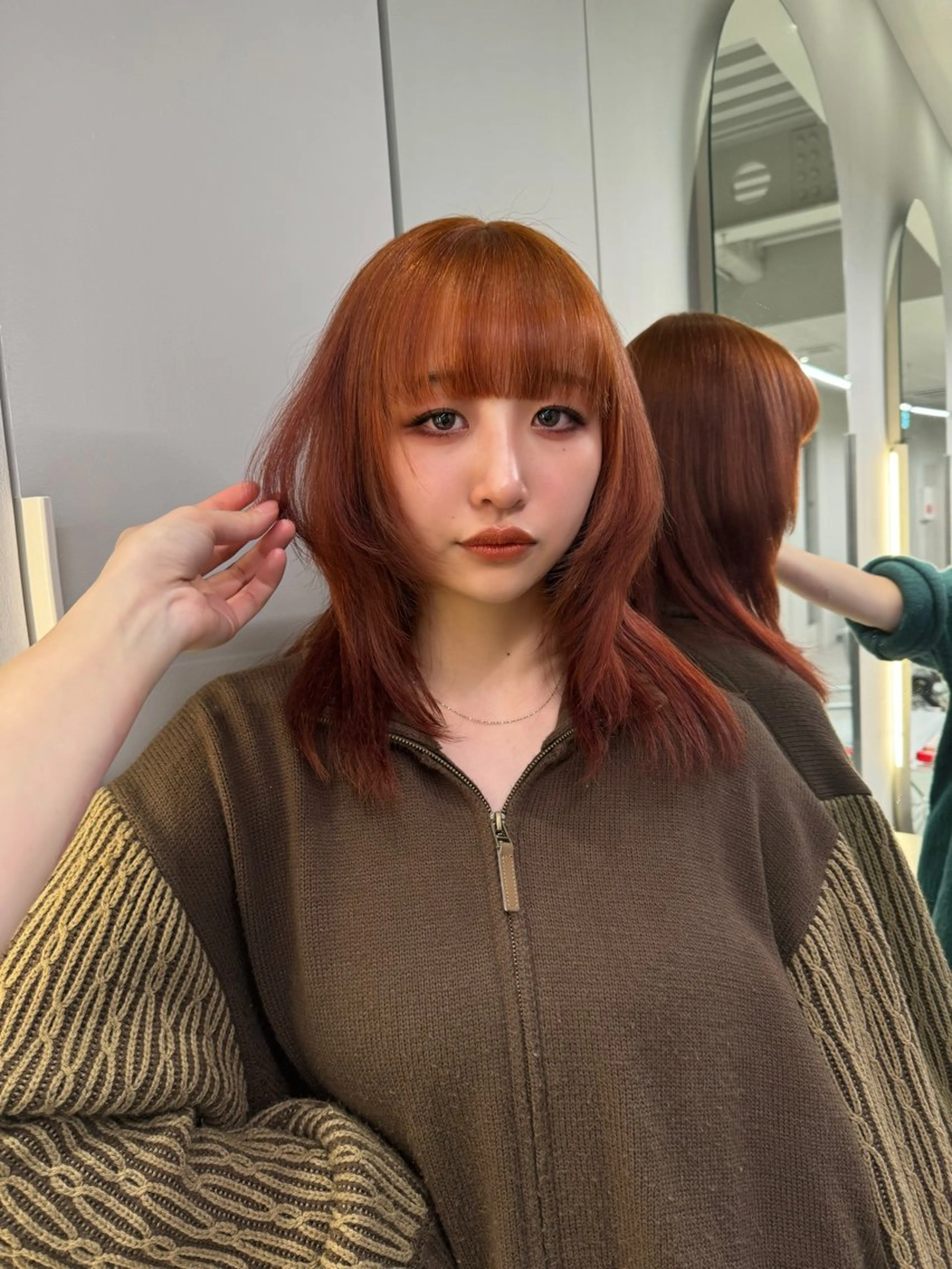 ブリーチなし Double Color🎀【U24】の写真
