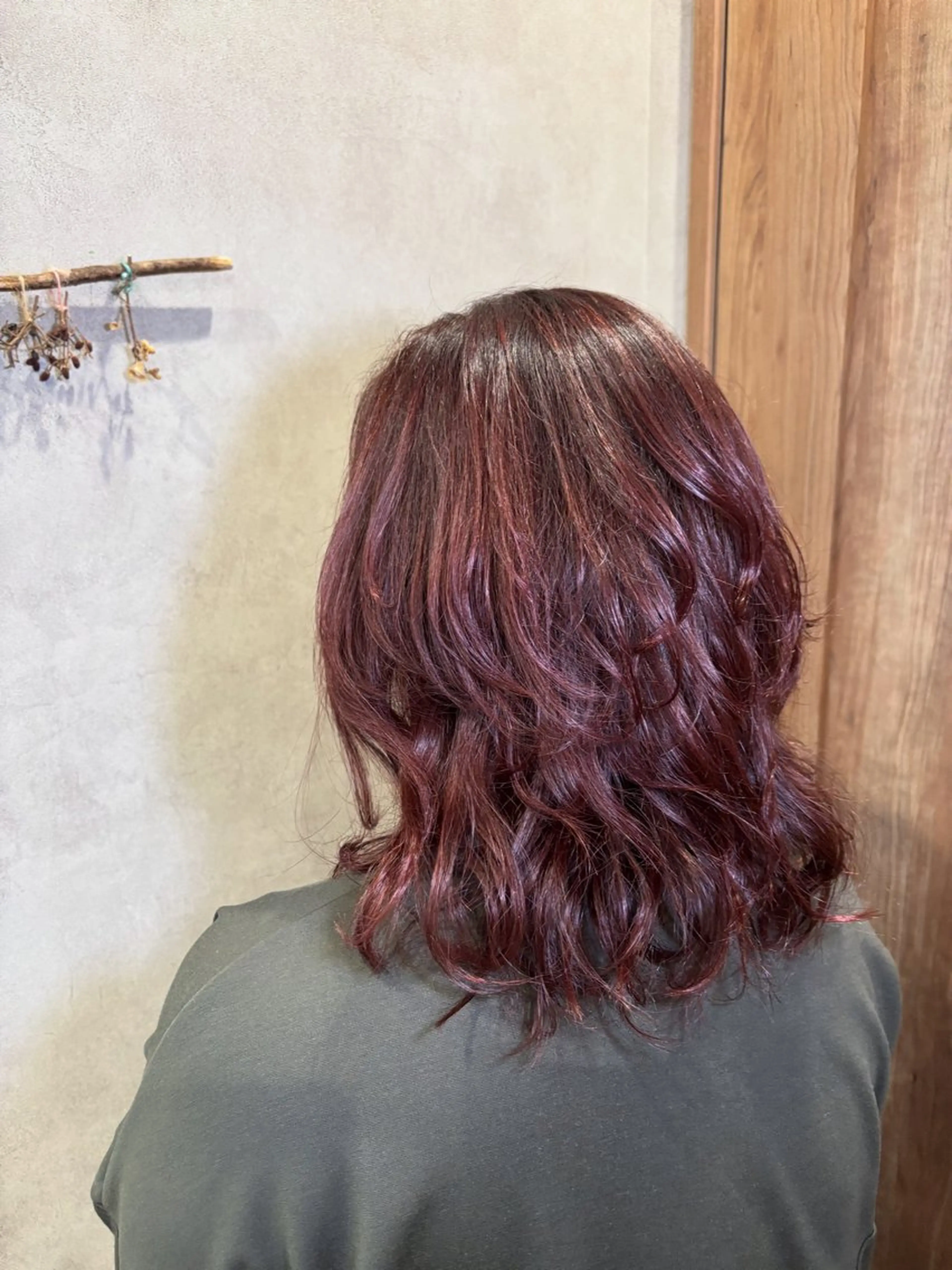 ミディアム 野咲き 美容室のマツエク・マツパデザイン