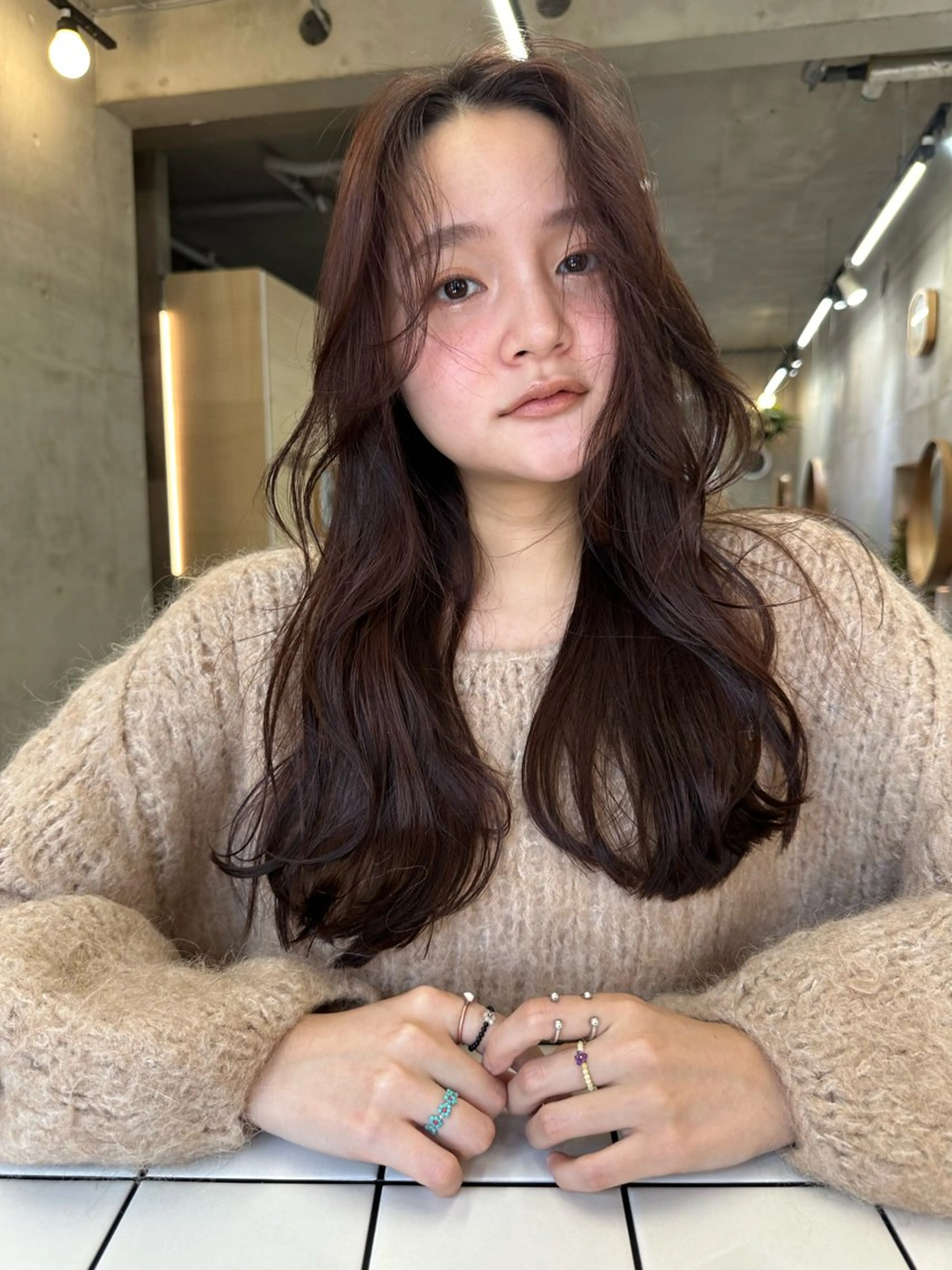 ロング カラー ブラウンカラー レイヤーカット カット レイヤーカット💫 ／HARUKA🎀のヘアスタイル