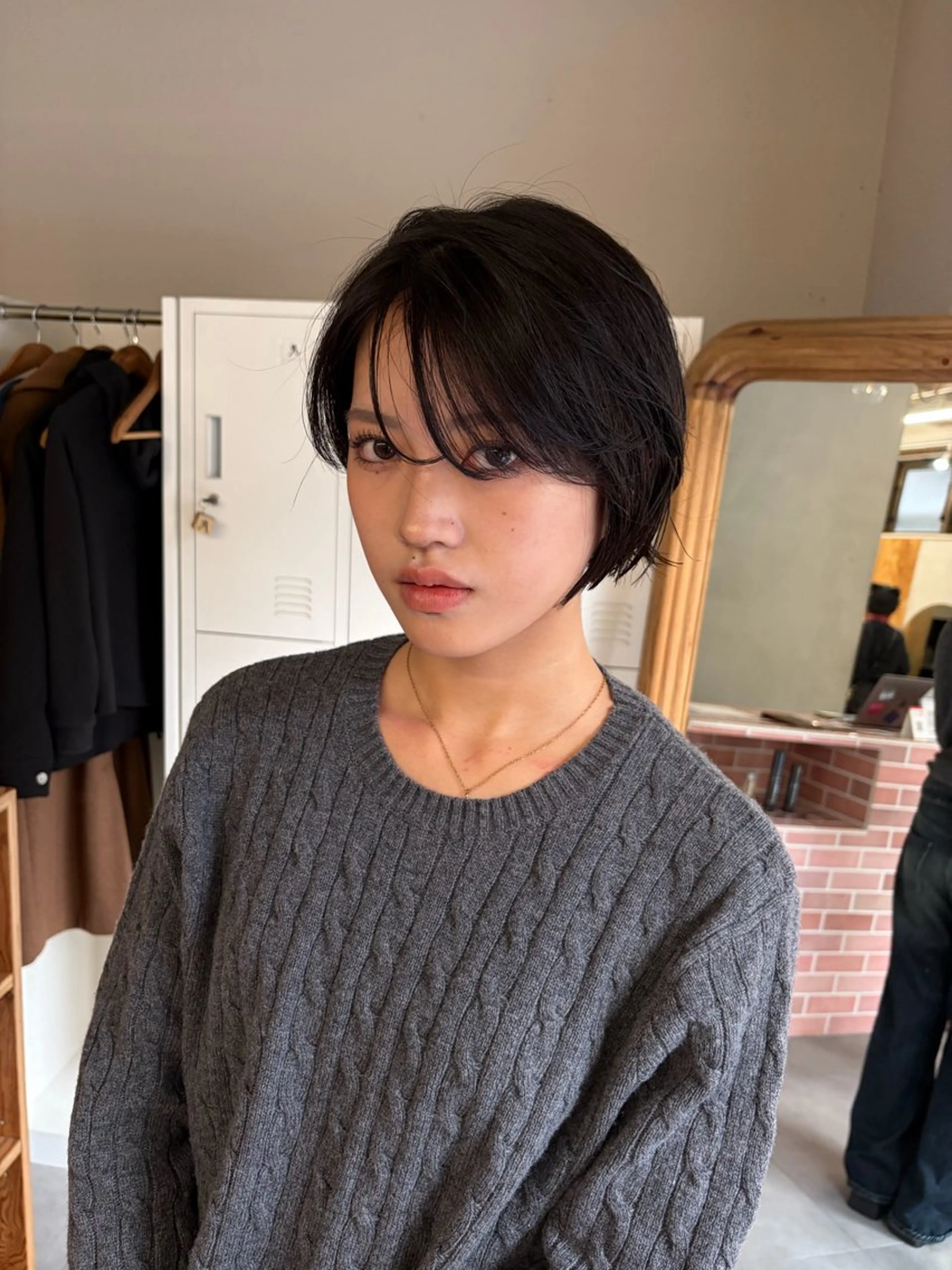 ショート 韓国レイヤーカット/ 酸性縮毛矯正MIKUのヘアスタイル