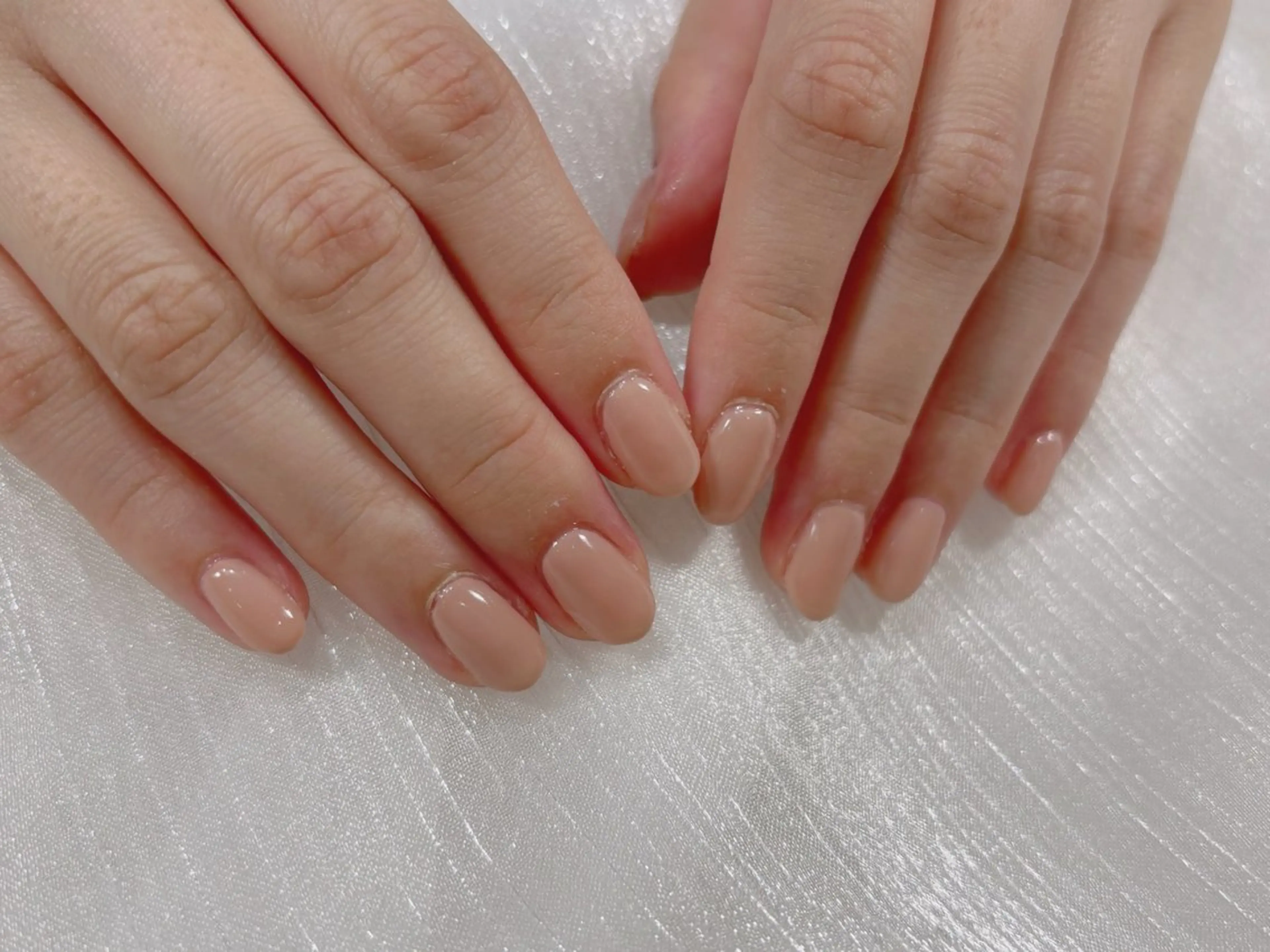 オフ無し💅ハンドワンカラー・ラメグラデーション✨甘皮ケア込の写真