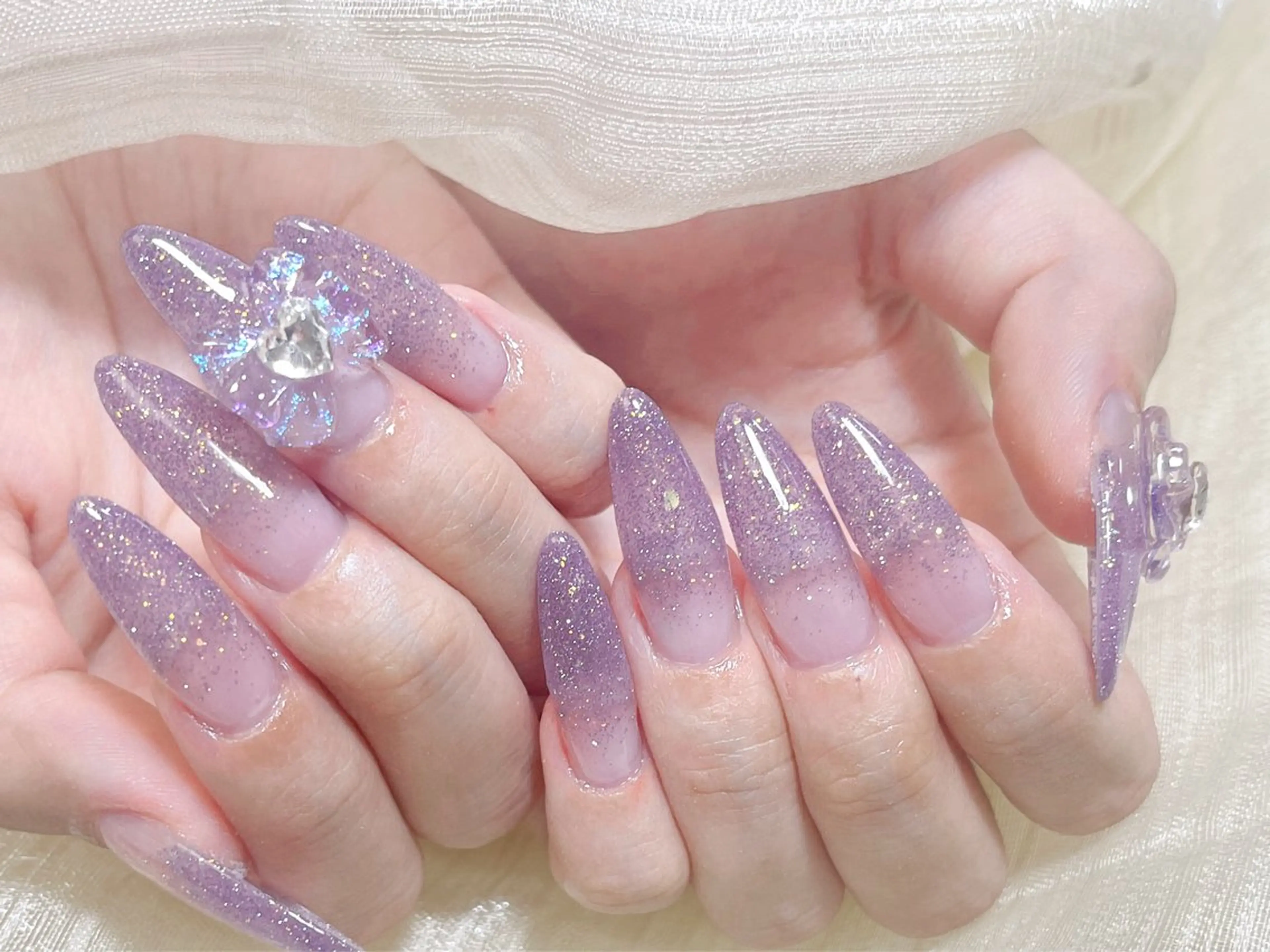 ネイル ハンドネイル 🎀ネイルサロン エクラYUI🎀のネイルデザイン