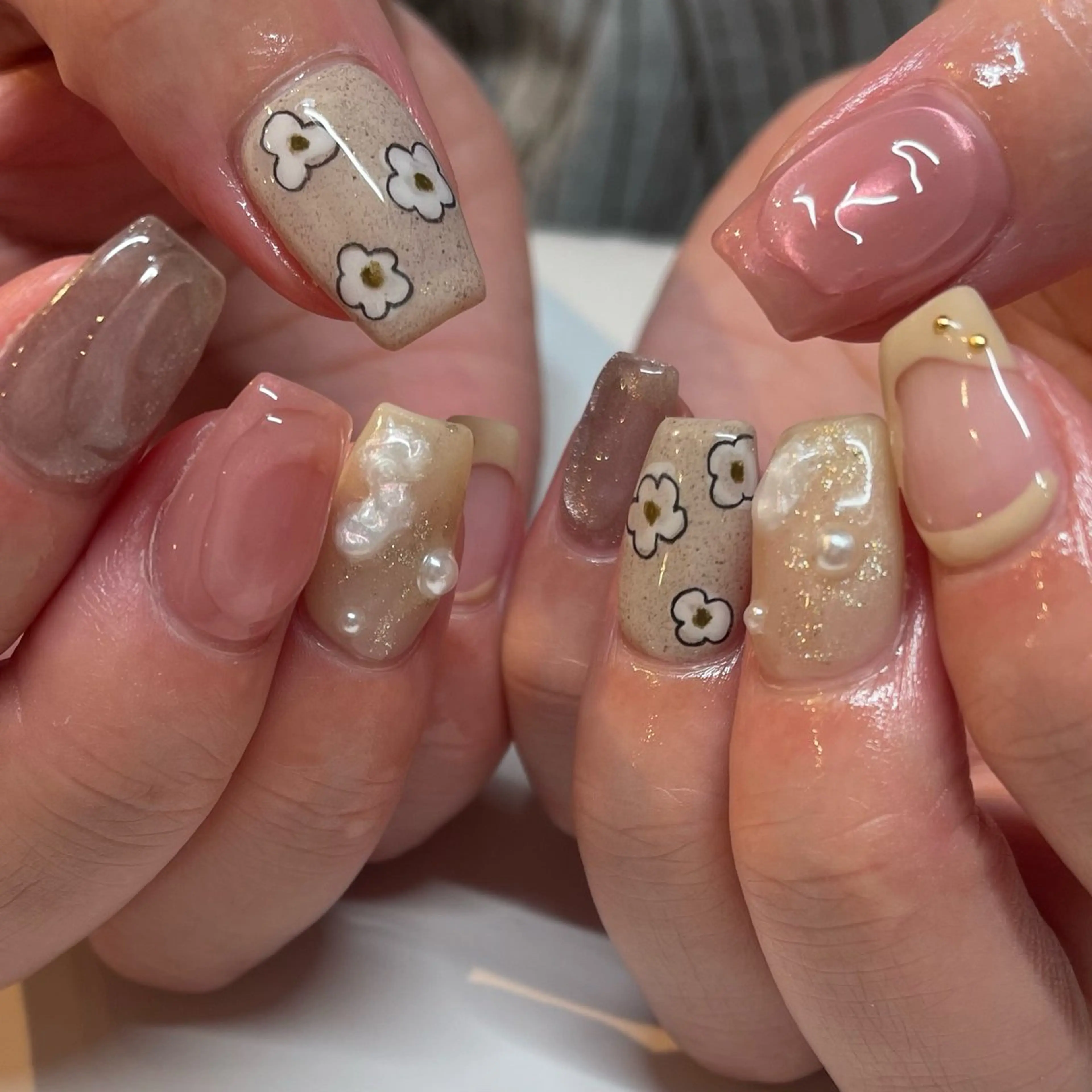 ネイル 持ち込み Manon Yuiのネイルデザイン