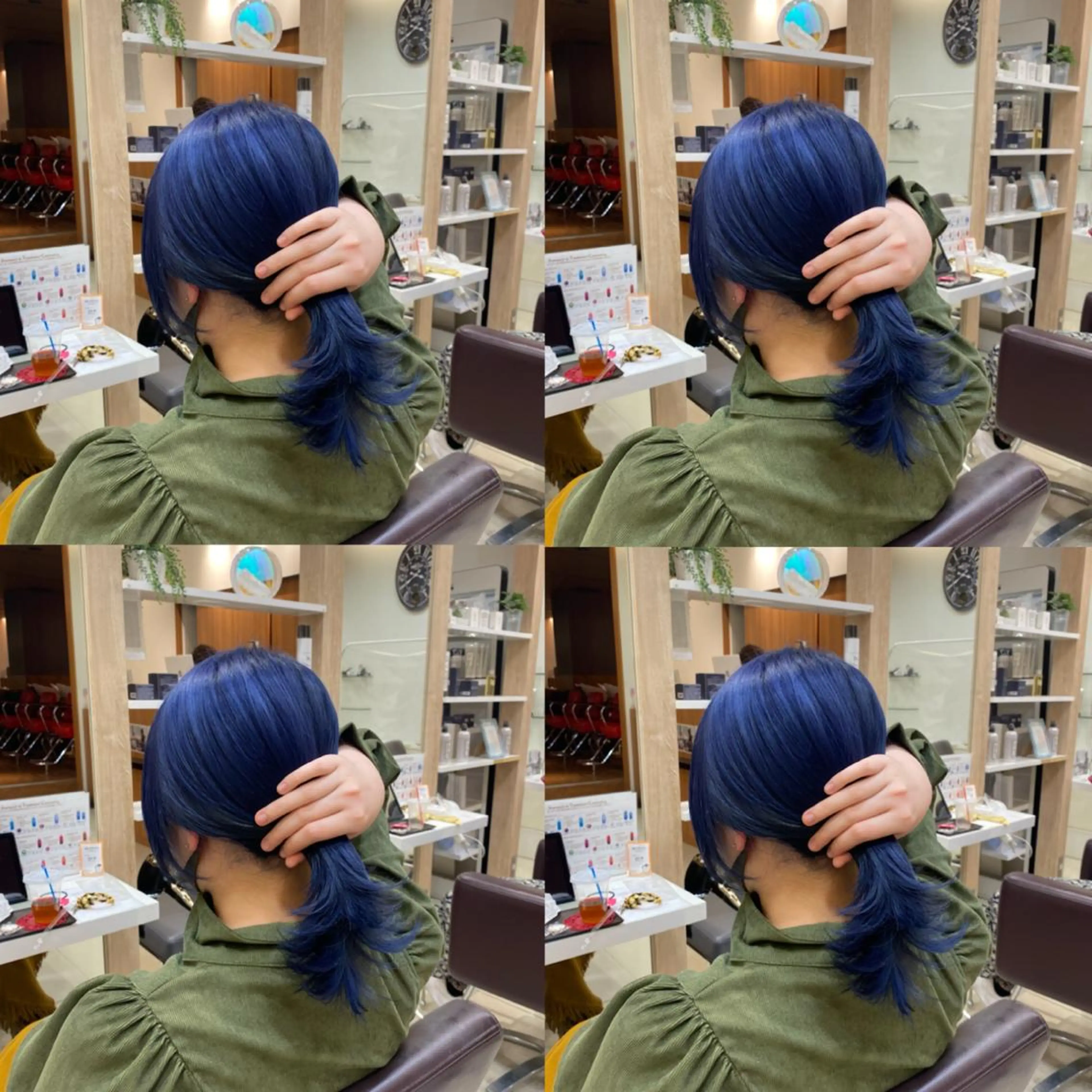 ミディアム カラー ヘアカラー トリートメント 【カラー指名No 1✨】原田響のヘアスタイル