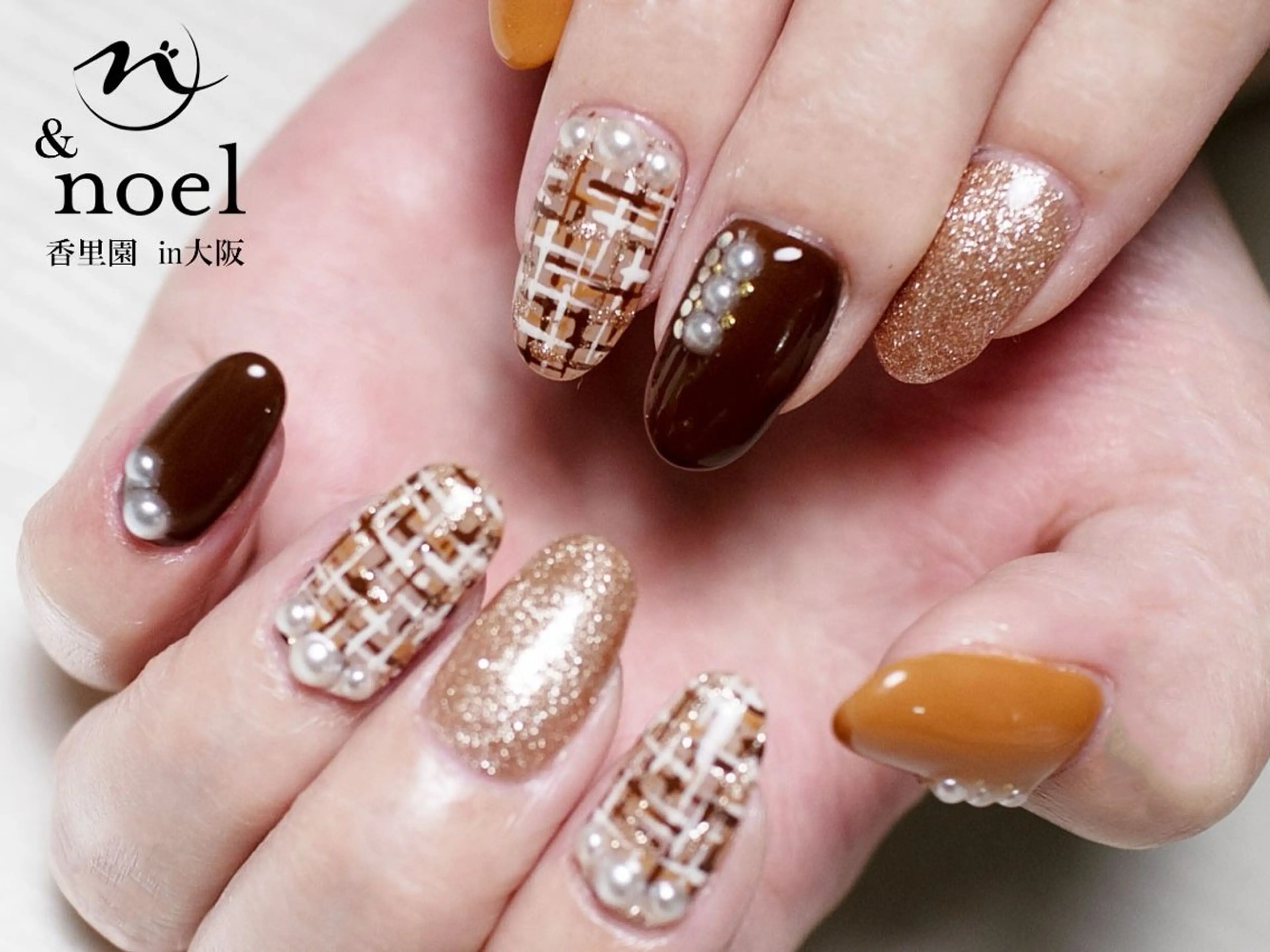 ネイル ハンドネイル Nailsalon  &Noel所属・もも 🍑のネイルデザイン