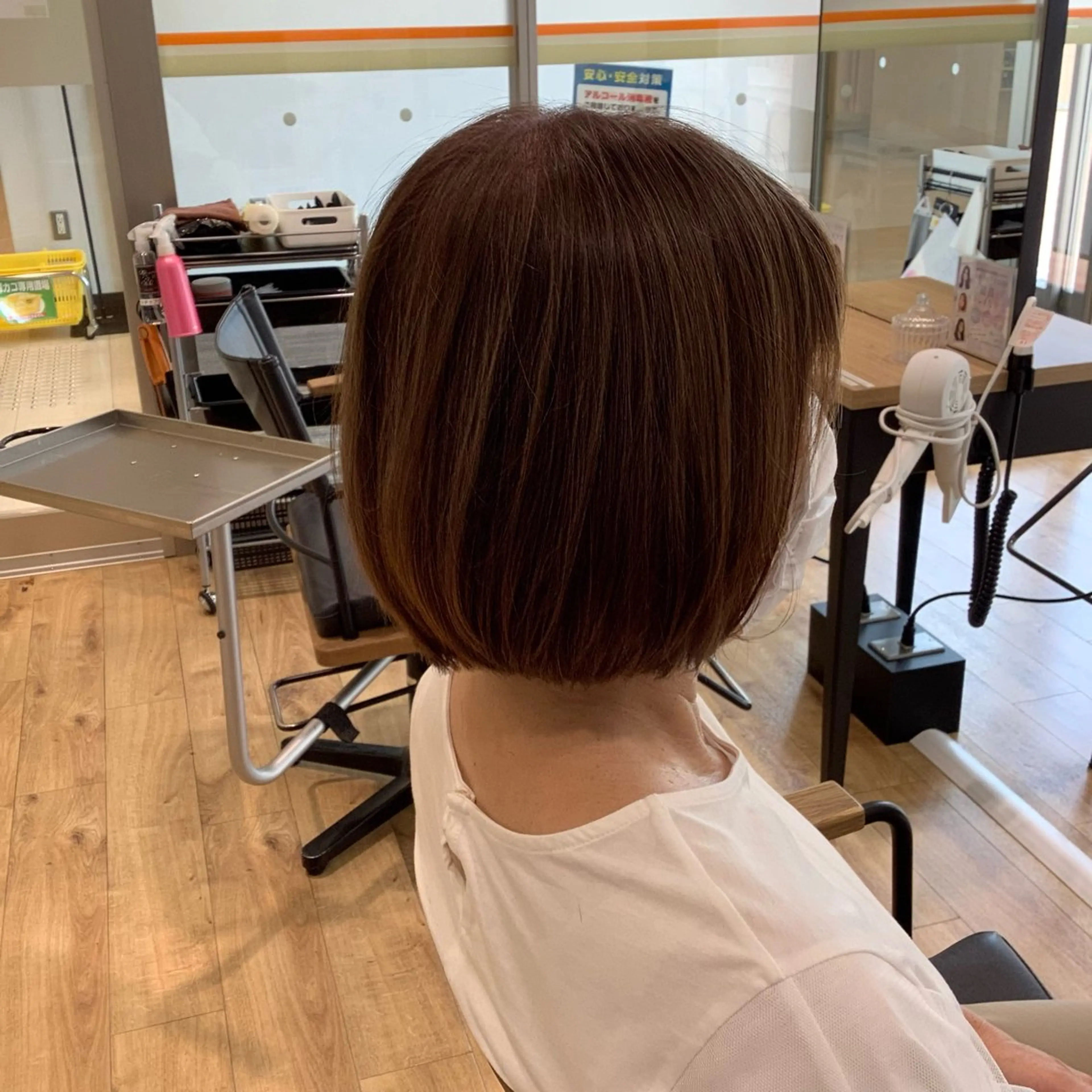 ショート カラー カット ヘアカラー エイジングケア特化 美容師✂️山崎竜二のヘアスタイル