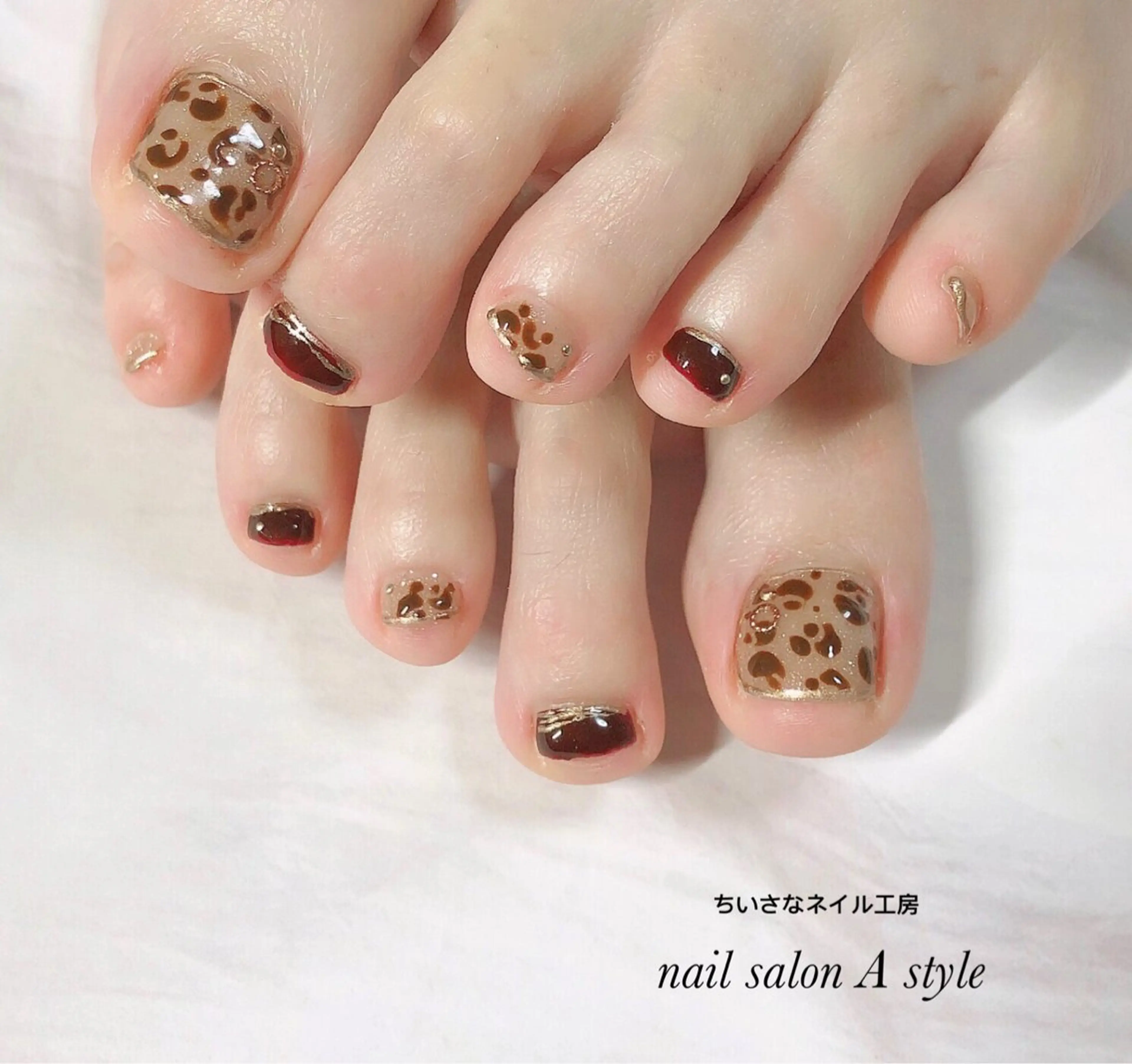 ネイル フットネイル nail salon A styleのネイルデザイン