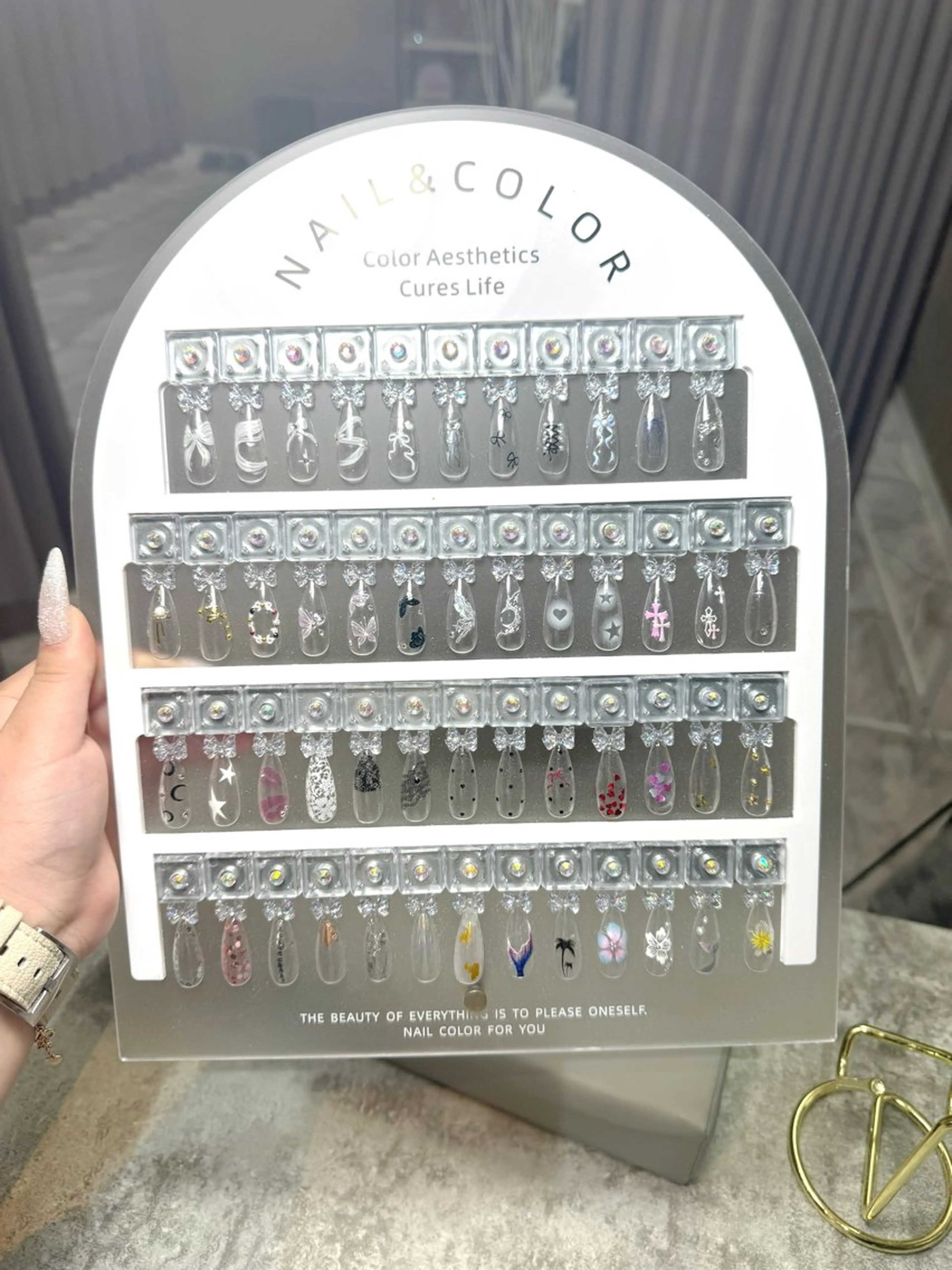 ネイル フラッシュネイル マグネットネイル ハンドネイル Suetake Shuriのネイルデザイン