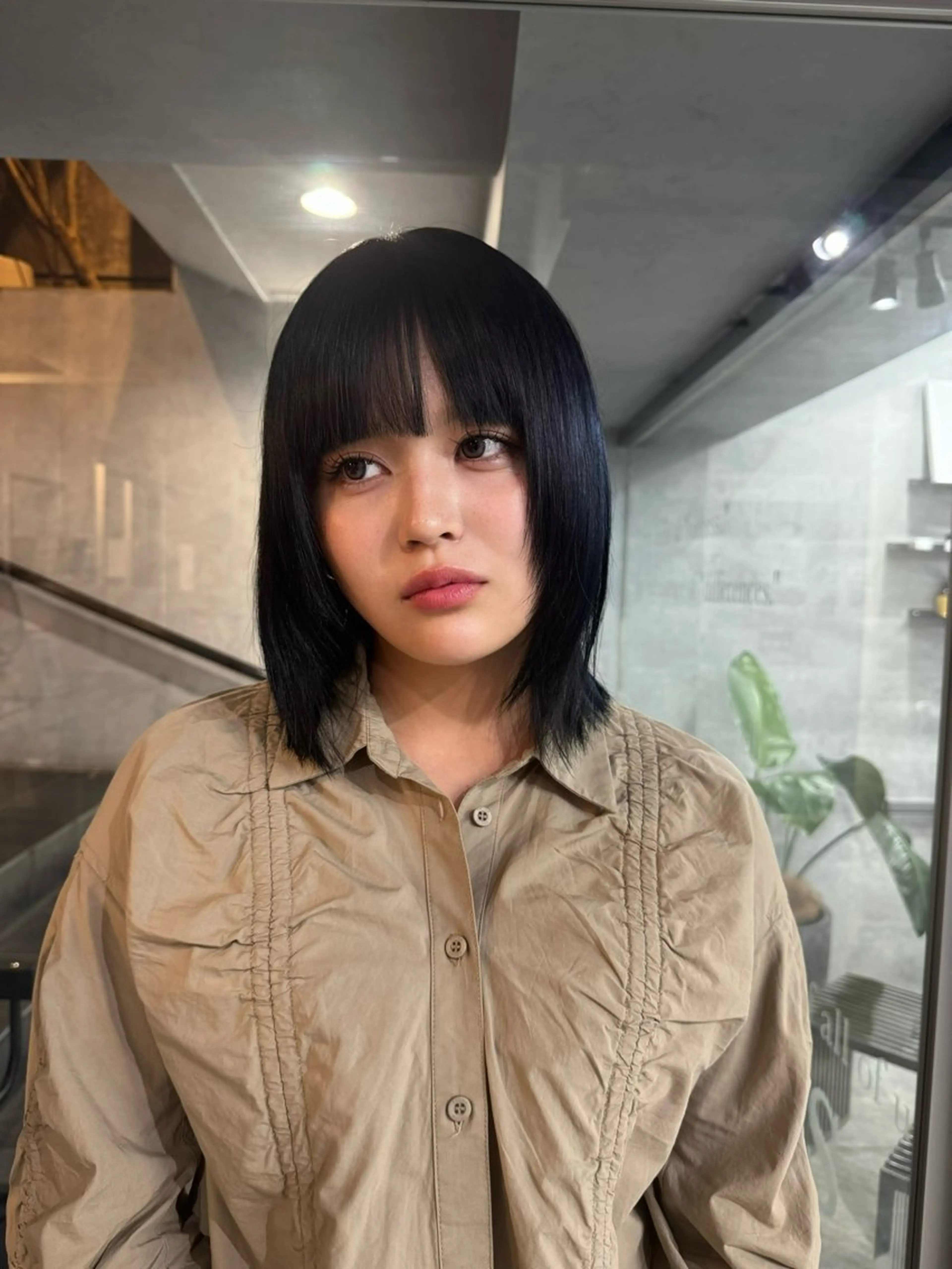 ミディアム カラー カット ヘアカラー NOOS omotesando所属・You⚡️髪質改善/ レイヤーカット/ボブのヘアスタイル