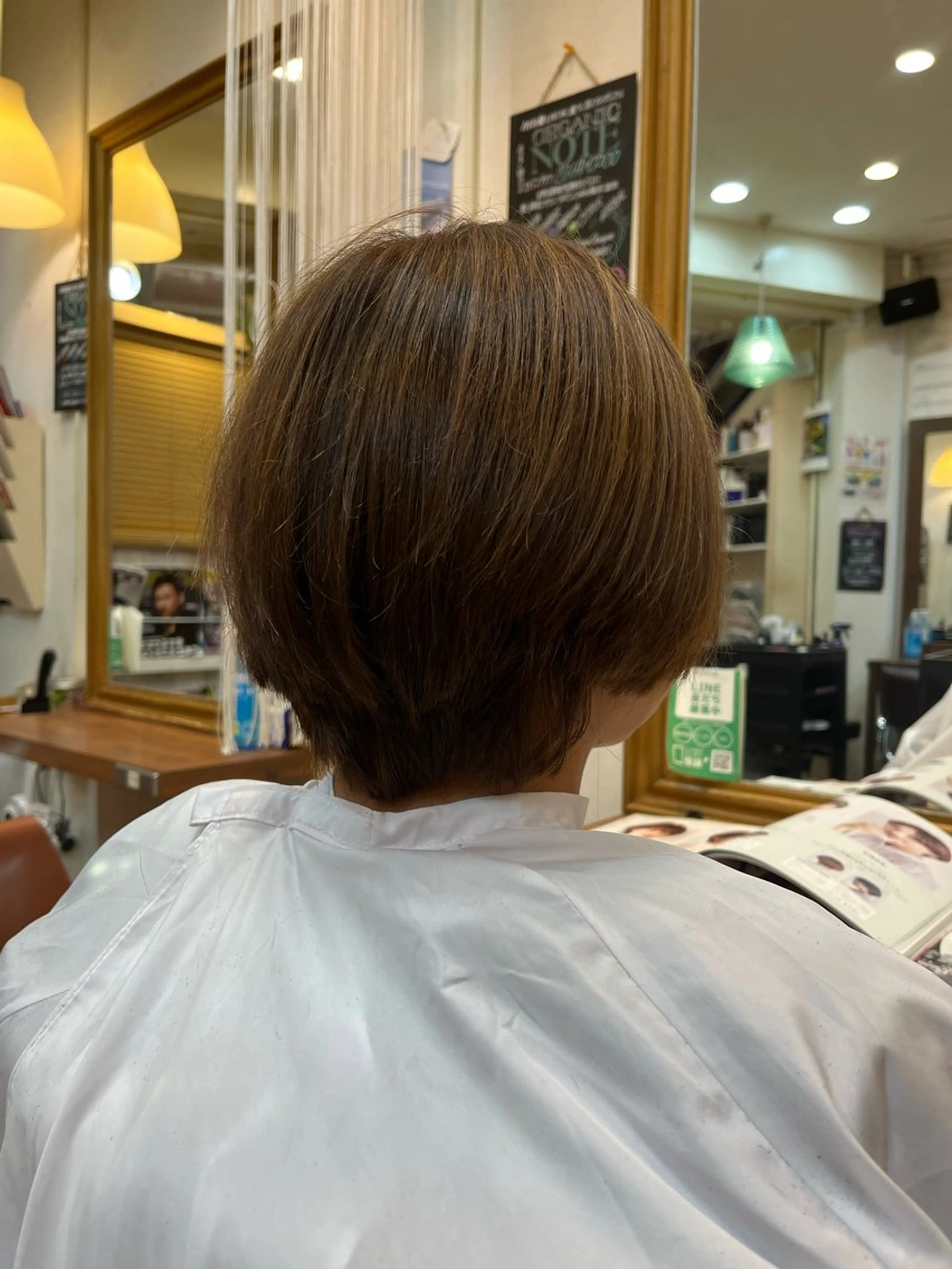 ショート ショートヘア 縮毛矯正 トリートメント 関 健二郎のヘアスタイル