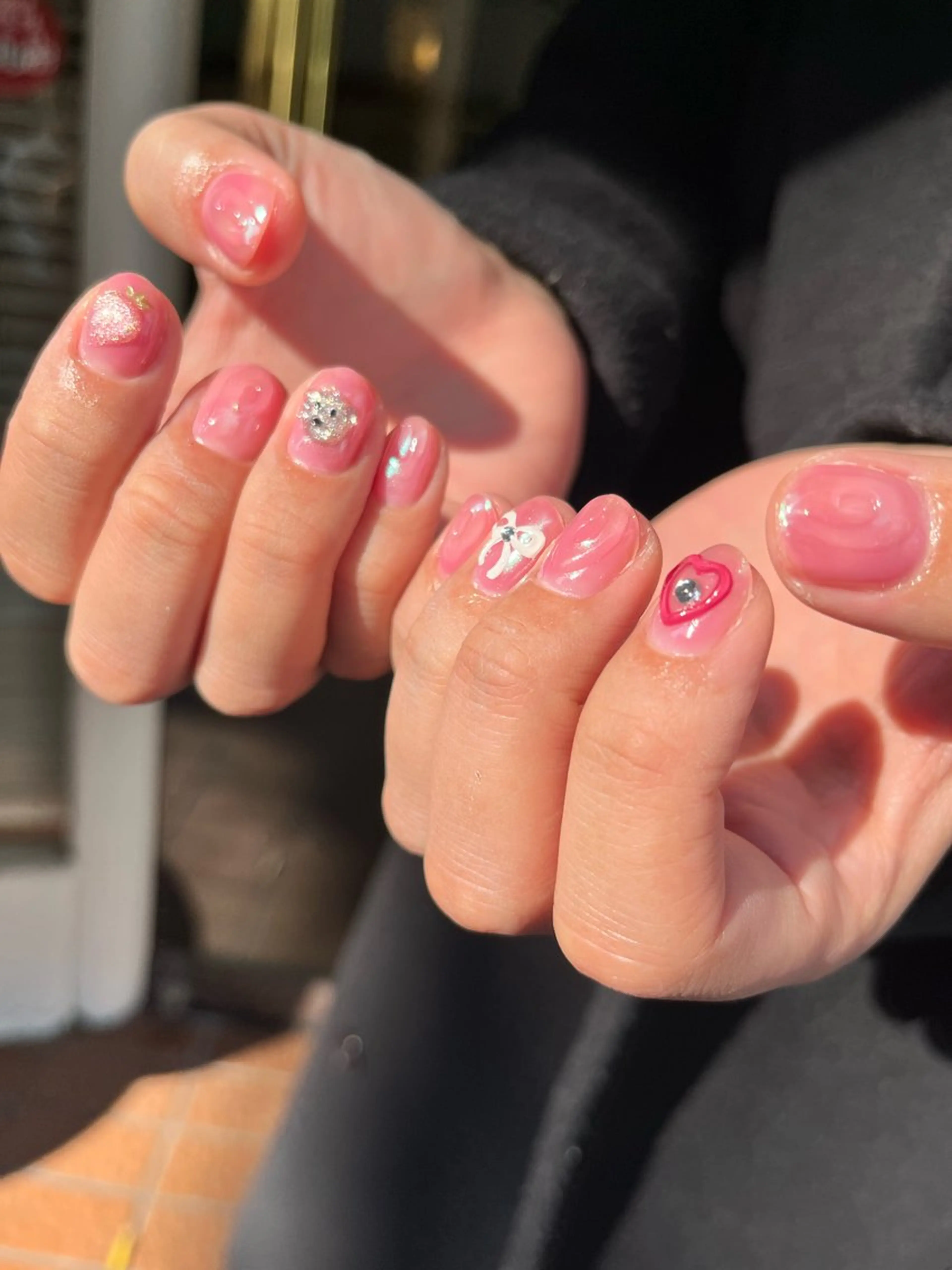 ネイル ぷっくりネイル ハンドネイル ballie／小野原 なつみのネイルデザイン