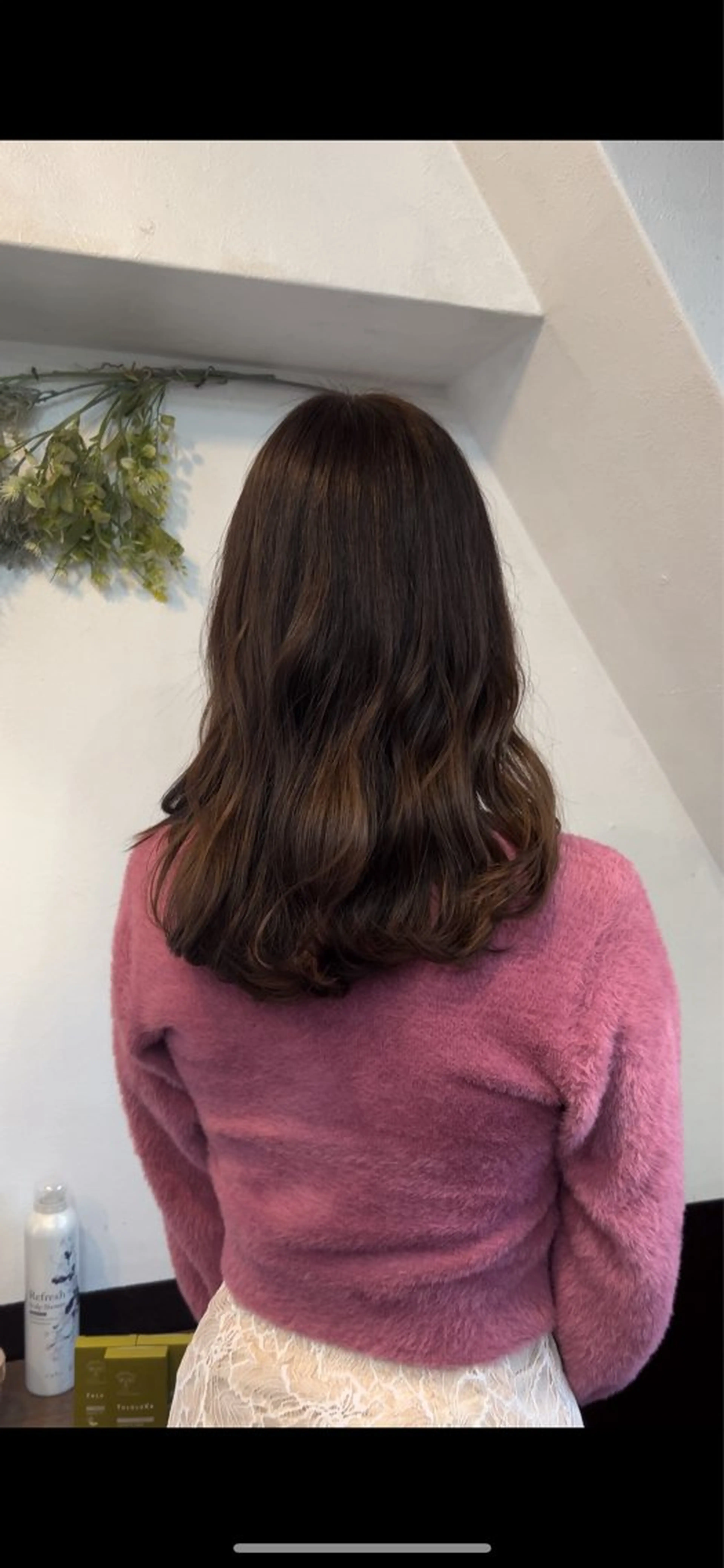 ミディアム カラー カット ヘアカラー トリートメント hair salon mtm所属・🕊mtm🫧梅田/ 定額制/透明感/艶髪のヘアスタイル