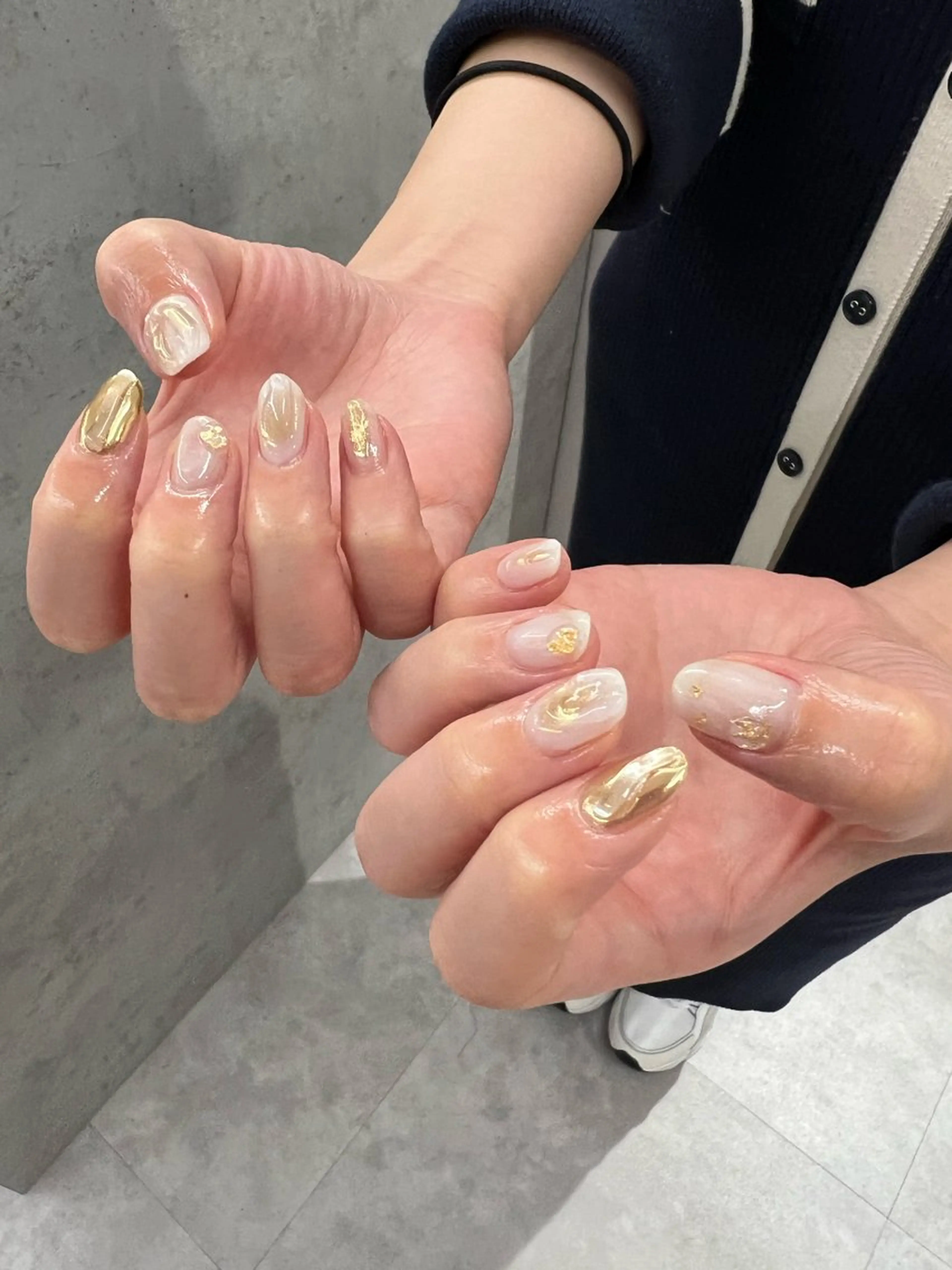 ネイル フラッシュネイル ジェルネイル 韓国ネイル メンズネイル 持ち込み ハンドネイル ハンドケア Bana_ Nailのネイルデザイン