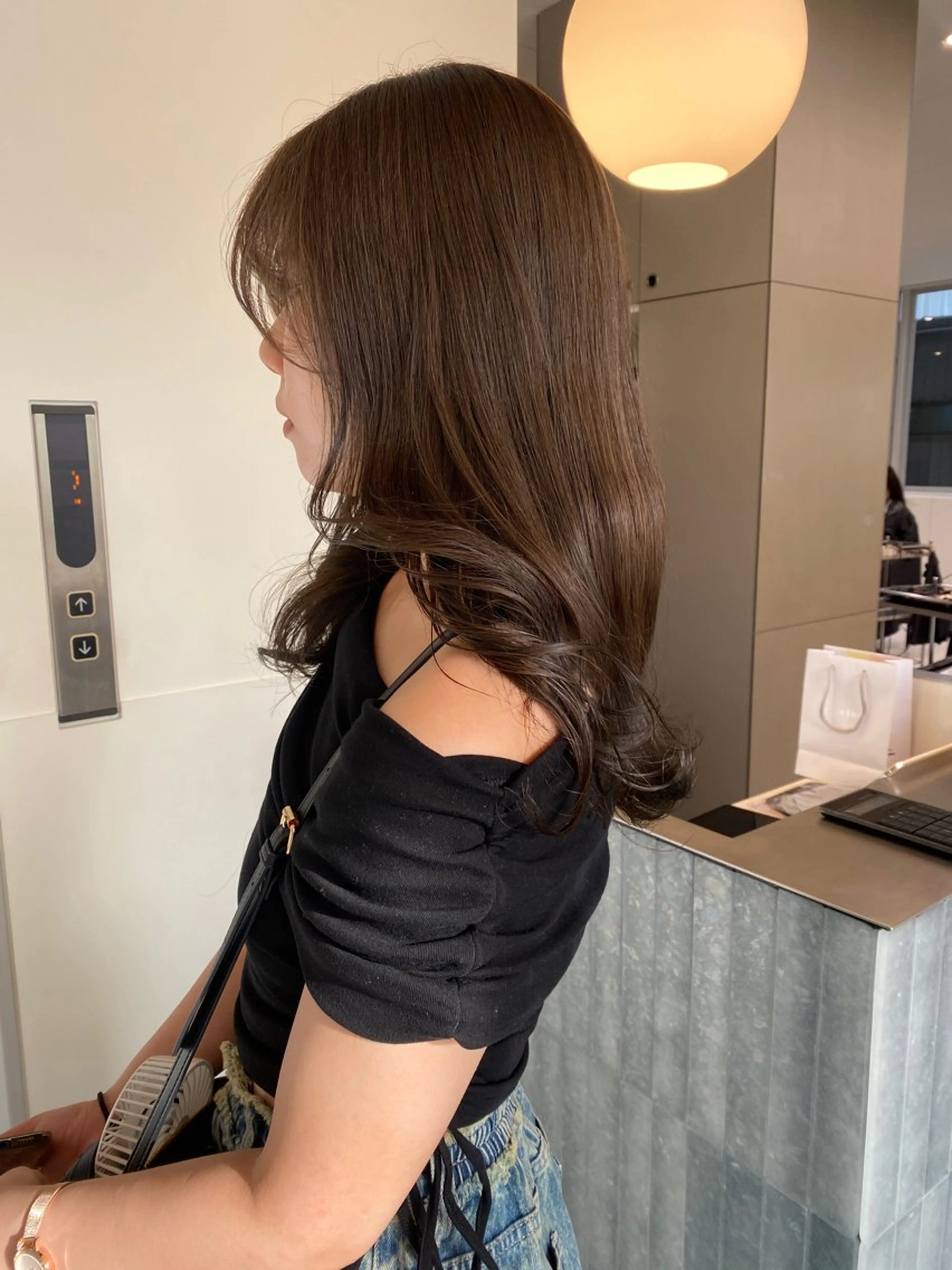 ロング カラー ベージュカラー 透明感カラー ダブルカラー オリーブベージュ オリーブカラー ヘアカラー ハイトーン大得意 ×レイヤー🕊aiのヘアスタイル