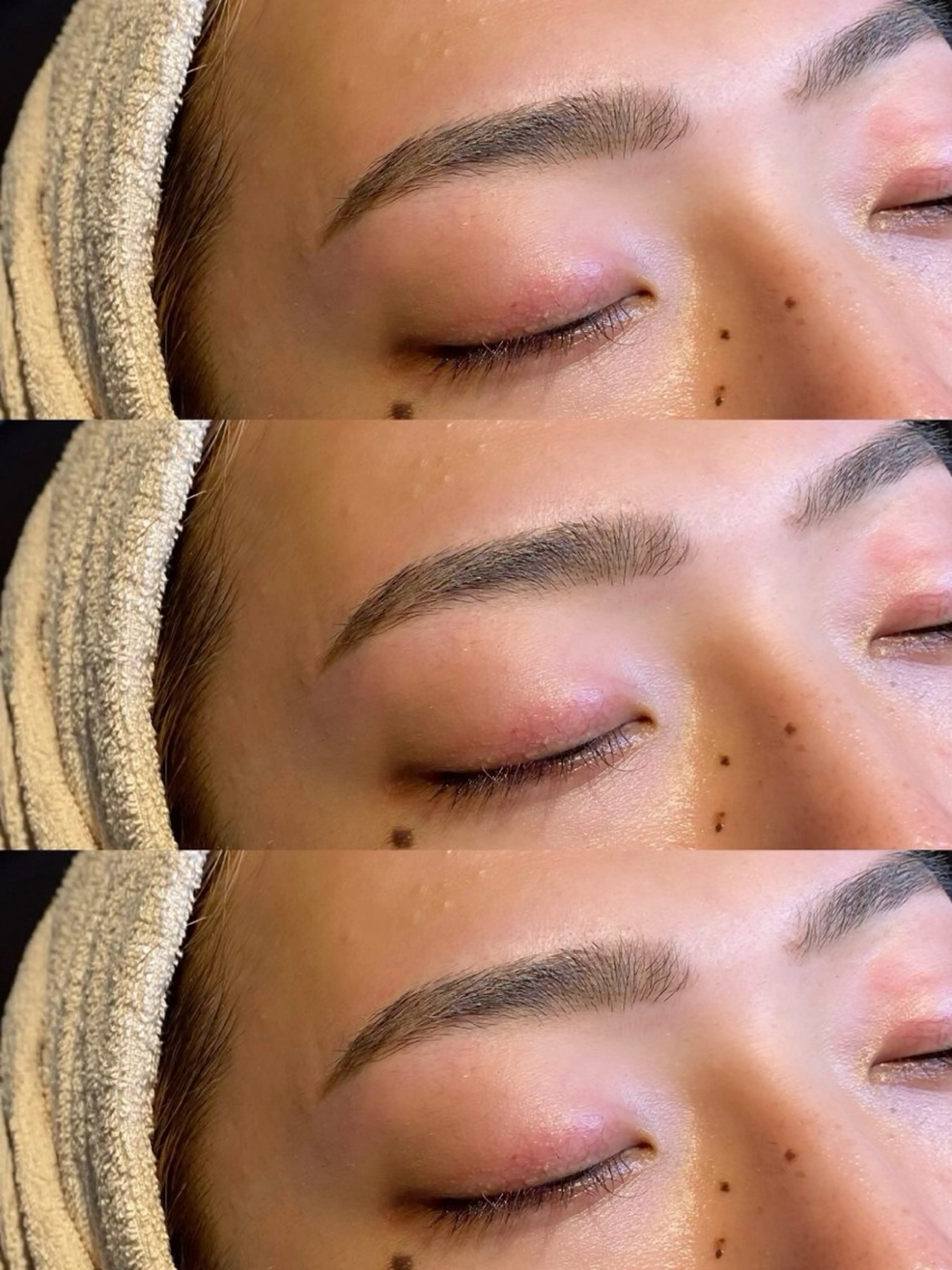 アイブロウ 吉田 莉子のヘアスタイル