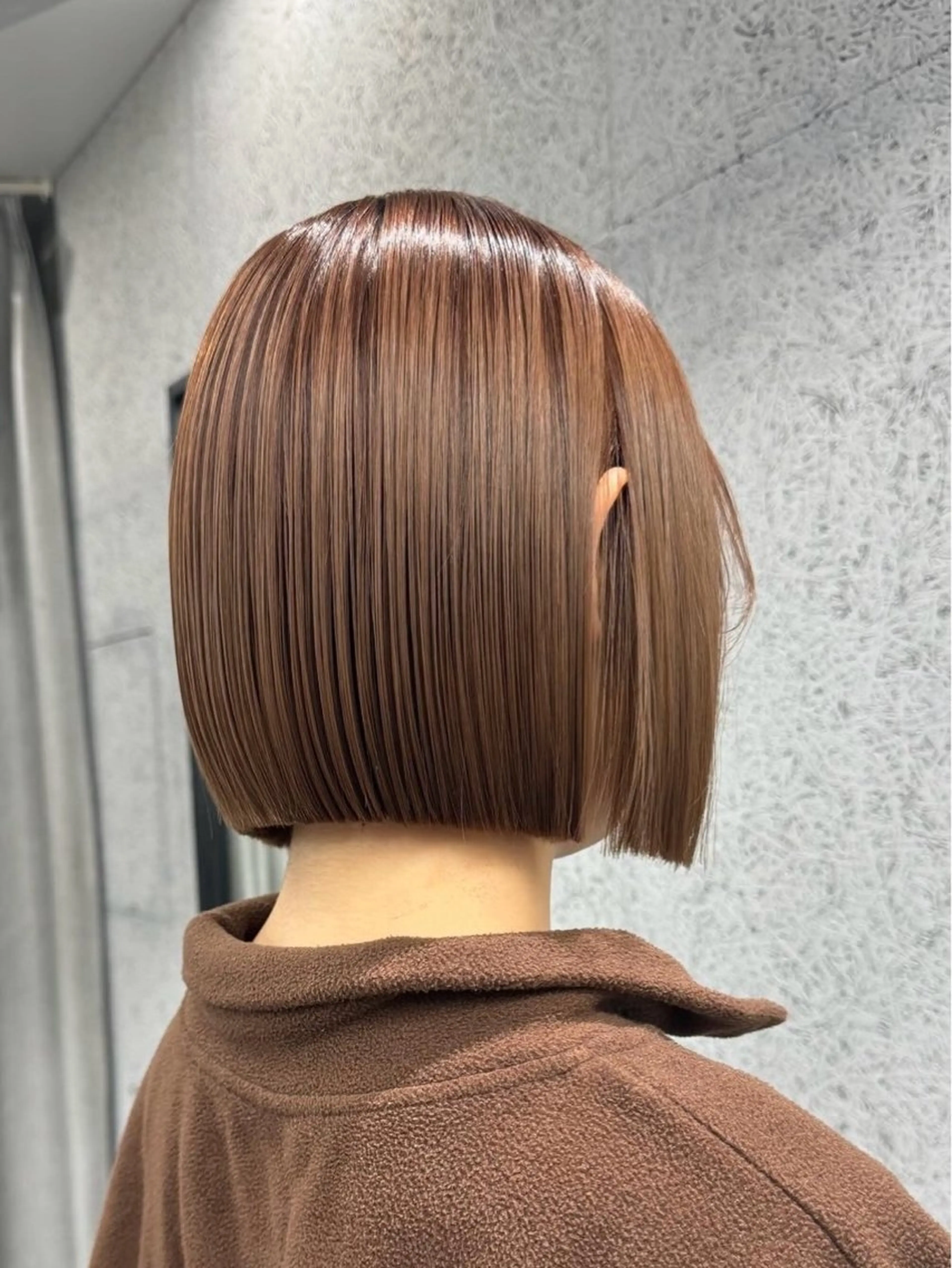 ショート カット 縮毛矯正/ボブ 新宿/ショート/航輝のヘアスタイル