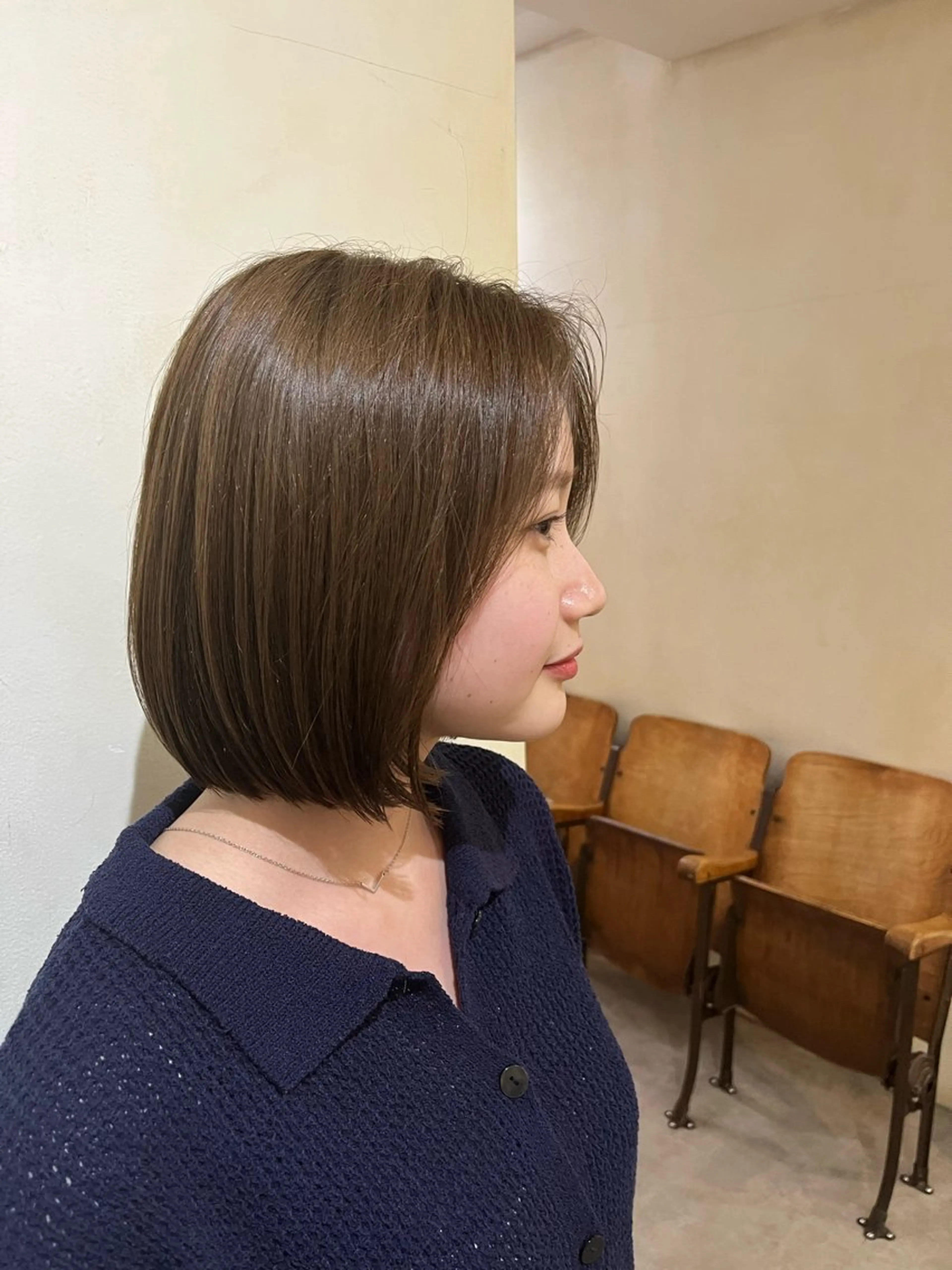 ミディアム カラー トリートメント メンズ カット/カラー 惇のヘアスタイル