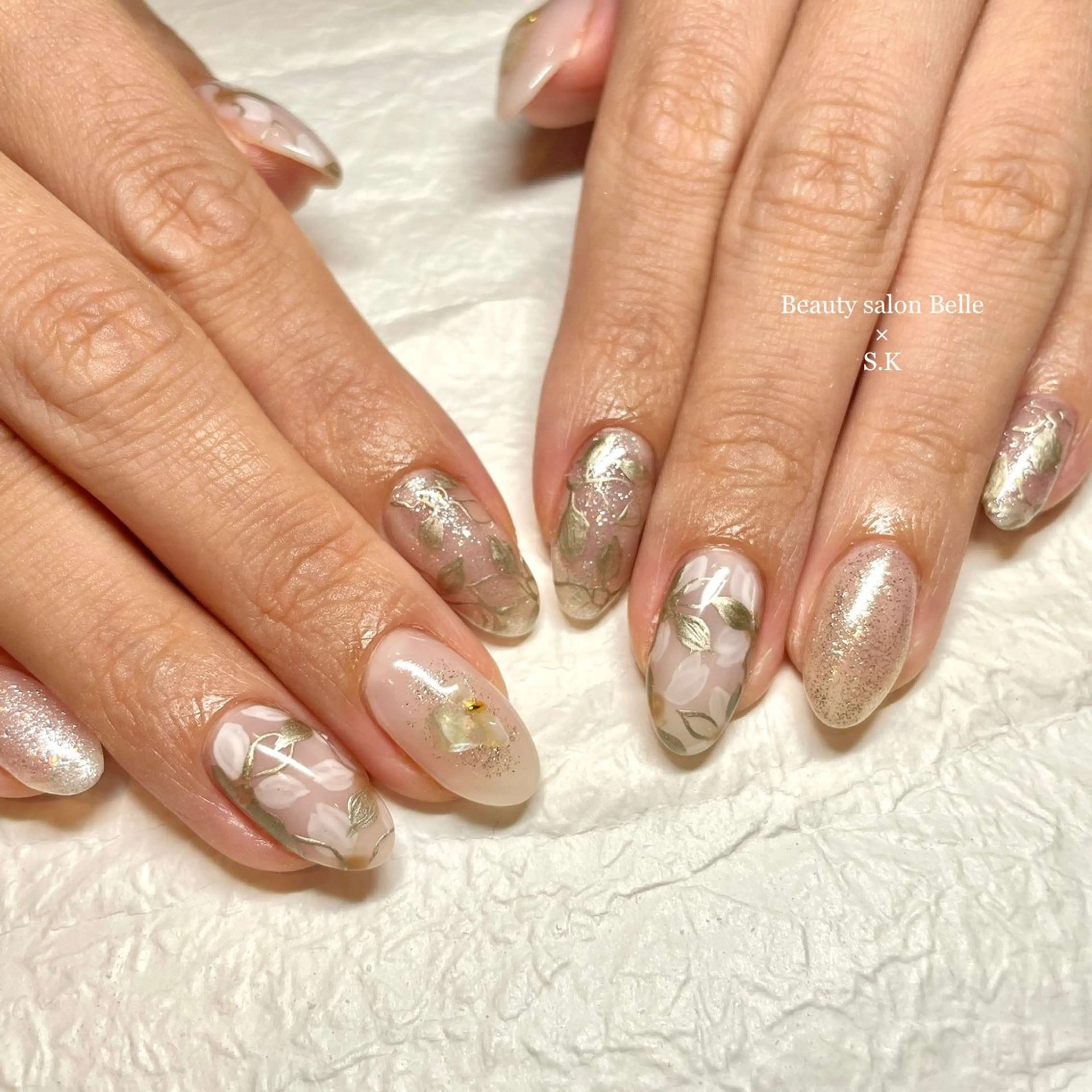 ネイル 持ち込み ラヴィアンローズ所属・S. kurumiのネイルデザイン