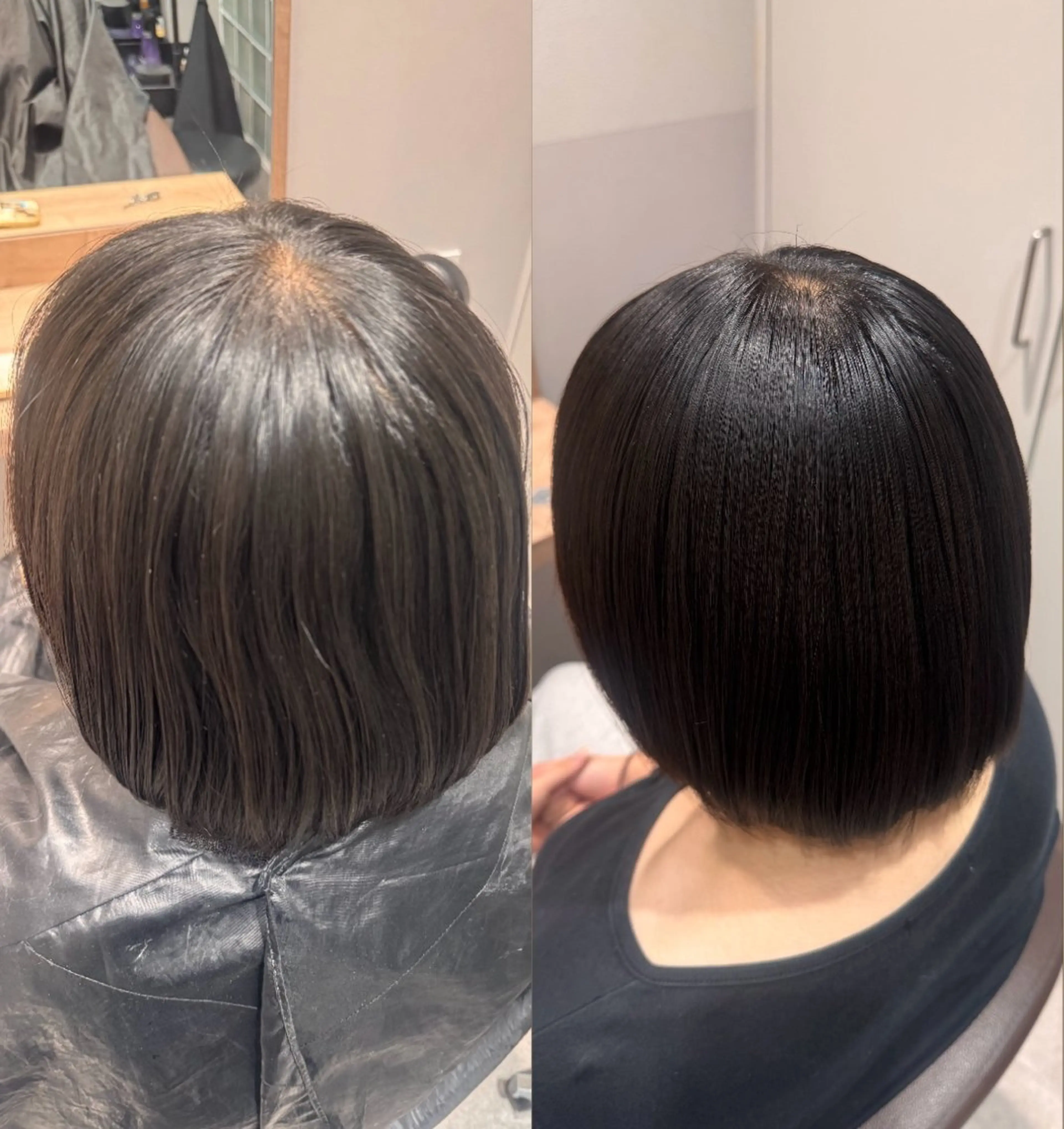 ショート 縮毛矯正 縮毛矯正 トリートメント SALOWIN 大宮 crest所属・.ｒｅｏ 【夜型美容師】のヘアスタイル