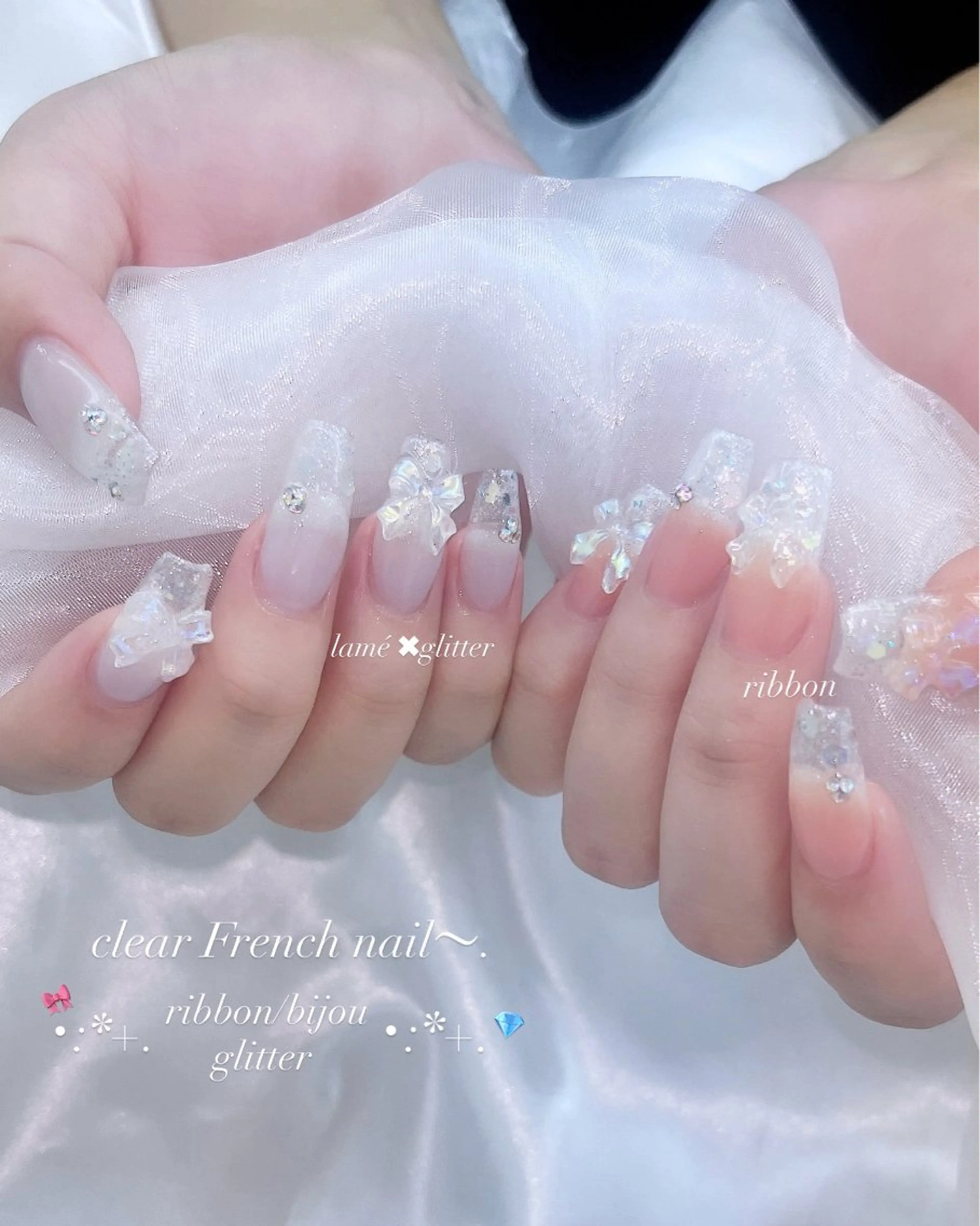 ネイル 【やり放題OK❣️】 はんな🧡🐻‍❄️のネイルデザイン