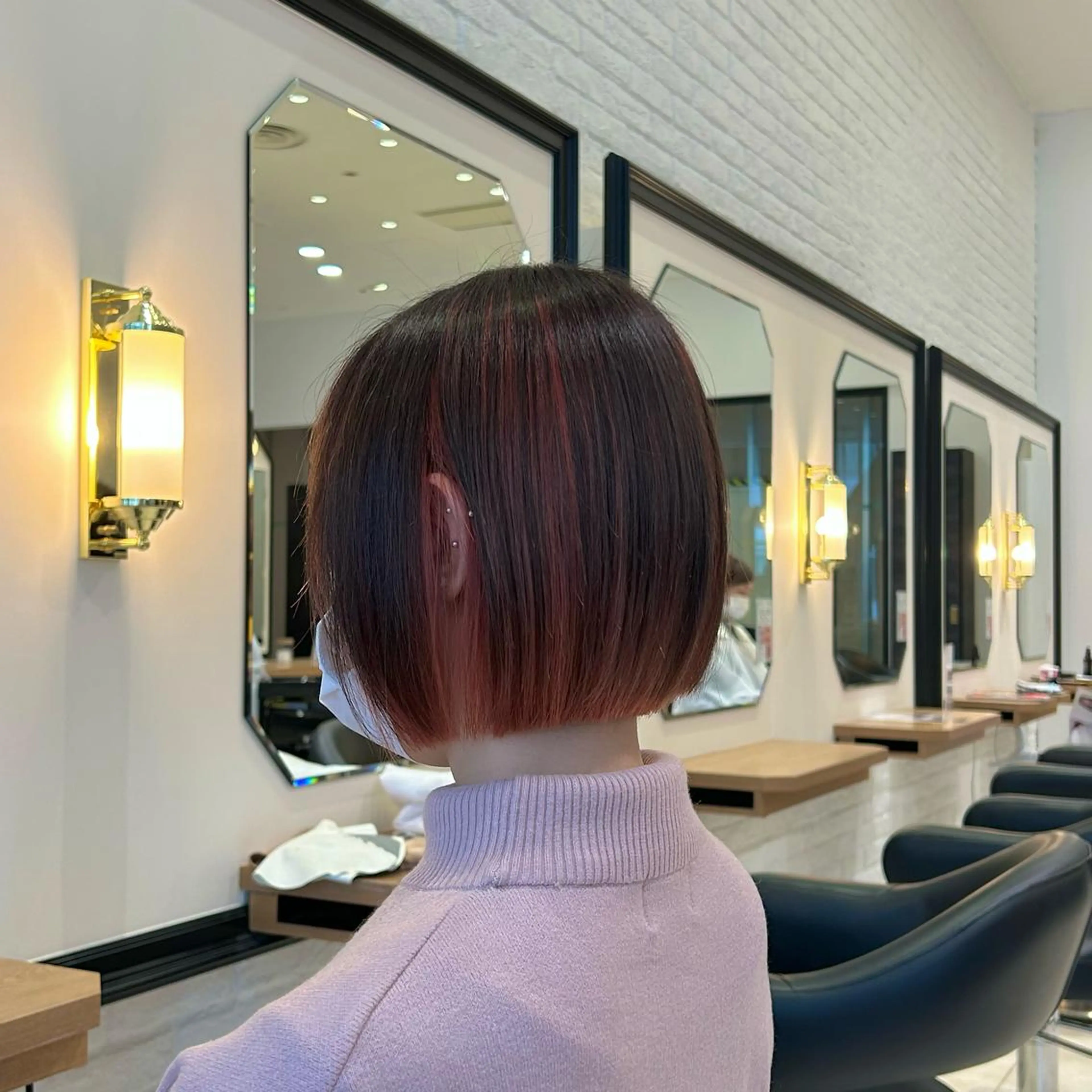 ショート 津田 舞花のヘアスタイル