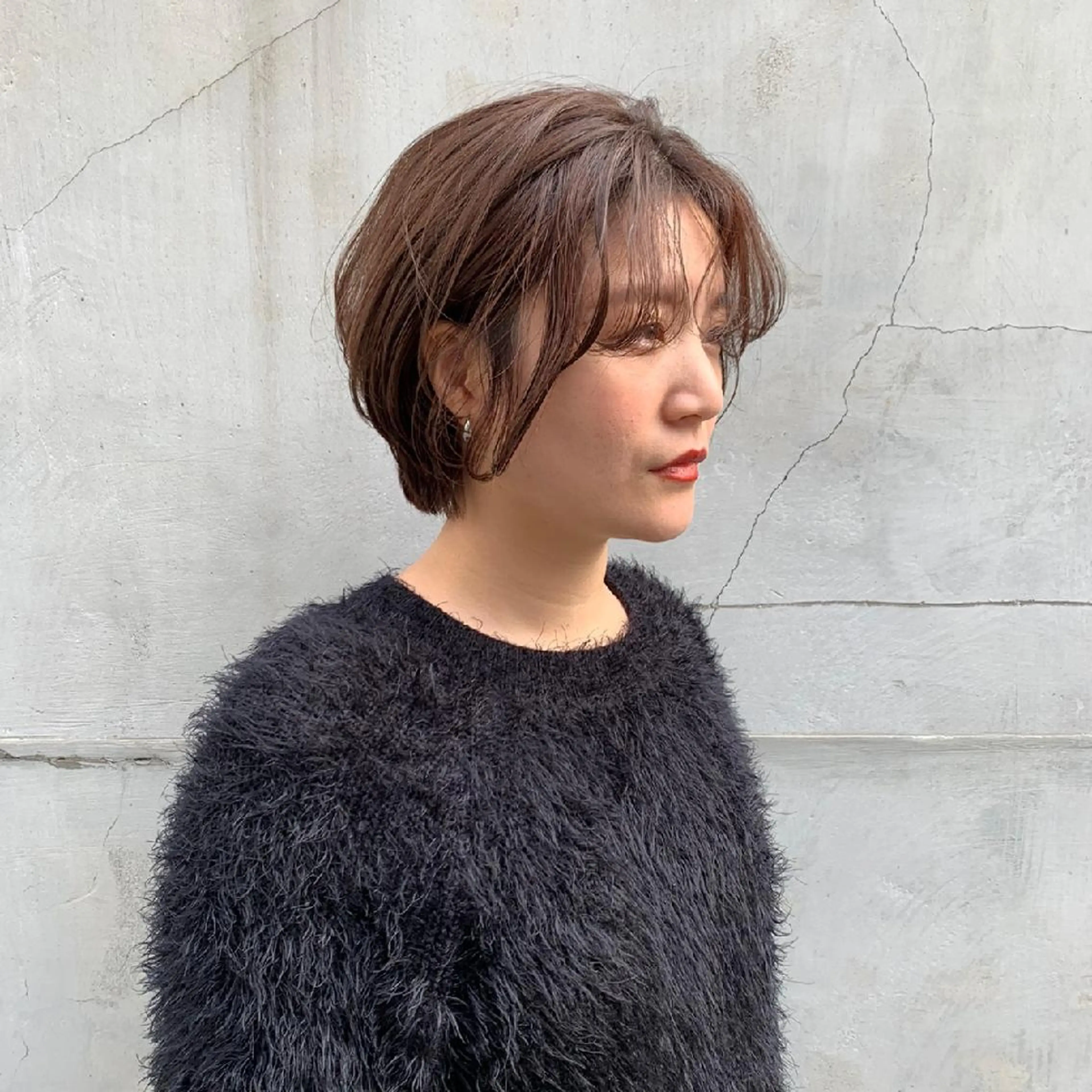 ショート パーマ カット sohee【ソヒ】 305号室のヘアスタイル